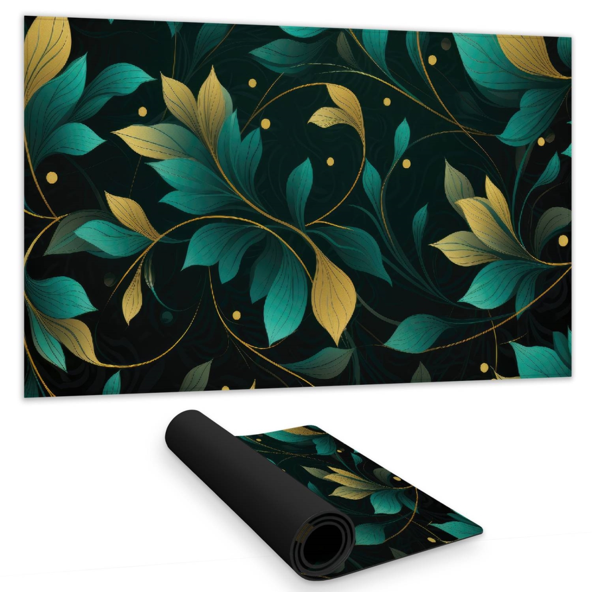 Concius Sales C1DM1424J47ULJ 14 x 24 in. Twirling Twigs Gaming Mat - Stylish Home Decor Play Surface