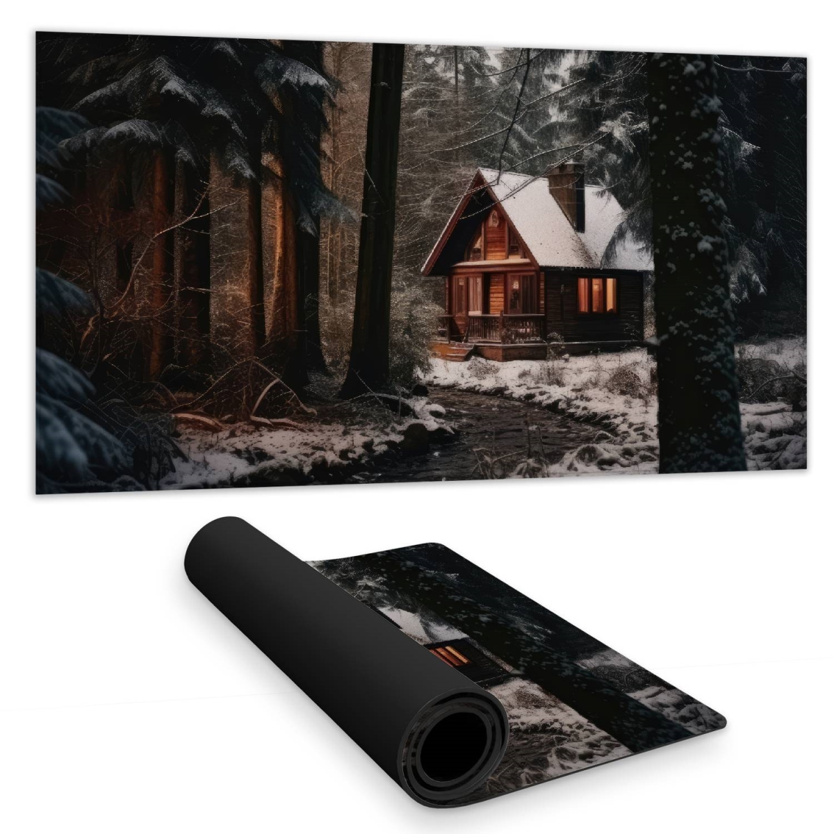 Concius Sales C1DM15311WGH9M 16 x 32 in. By the River Desk Mat - Stylish Home Decor Office Accessory