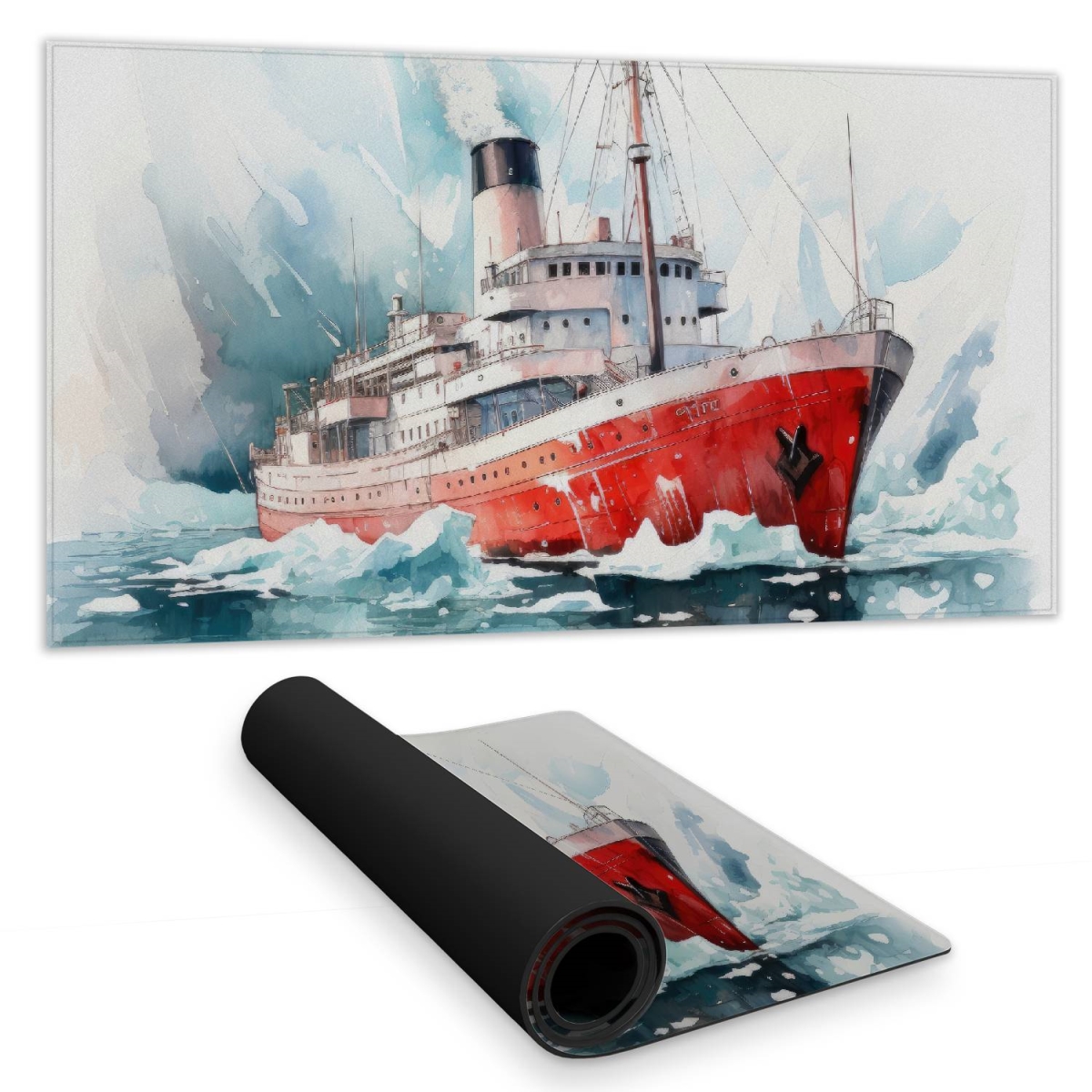 Concius Sales C1DM15312YM3F9 16 x 32 in. Icebreaker Desk Mat - Stylish Home Decor, Durable Surface