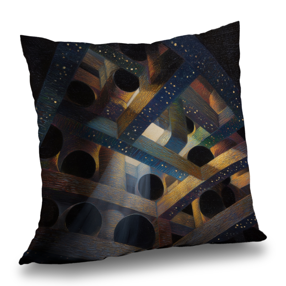 Concius Sales C1PC202031D73V 20 x 20 in. Pipe Dream - Poly Twill Throw for Stylish Home Decor - Insert NOT included