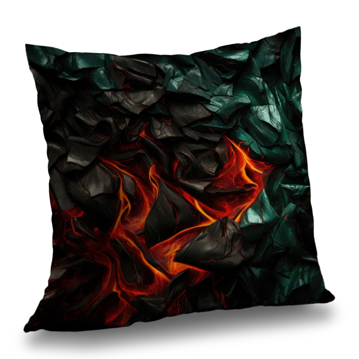 Concius Sales C1PC2020K704PY 20 x 20 in. Imminent Rupture Poly Twill Throw - Stylish Home Decor - Insert NOT included