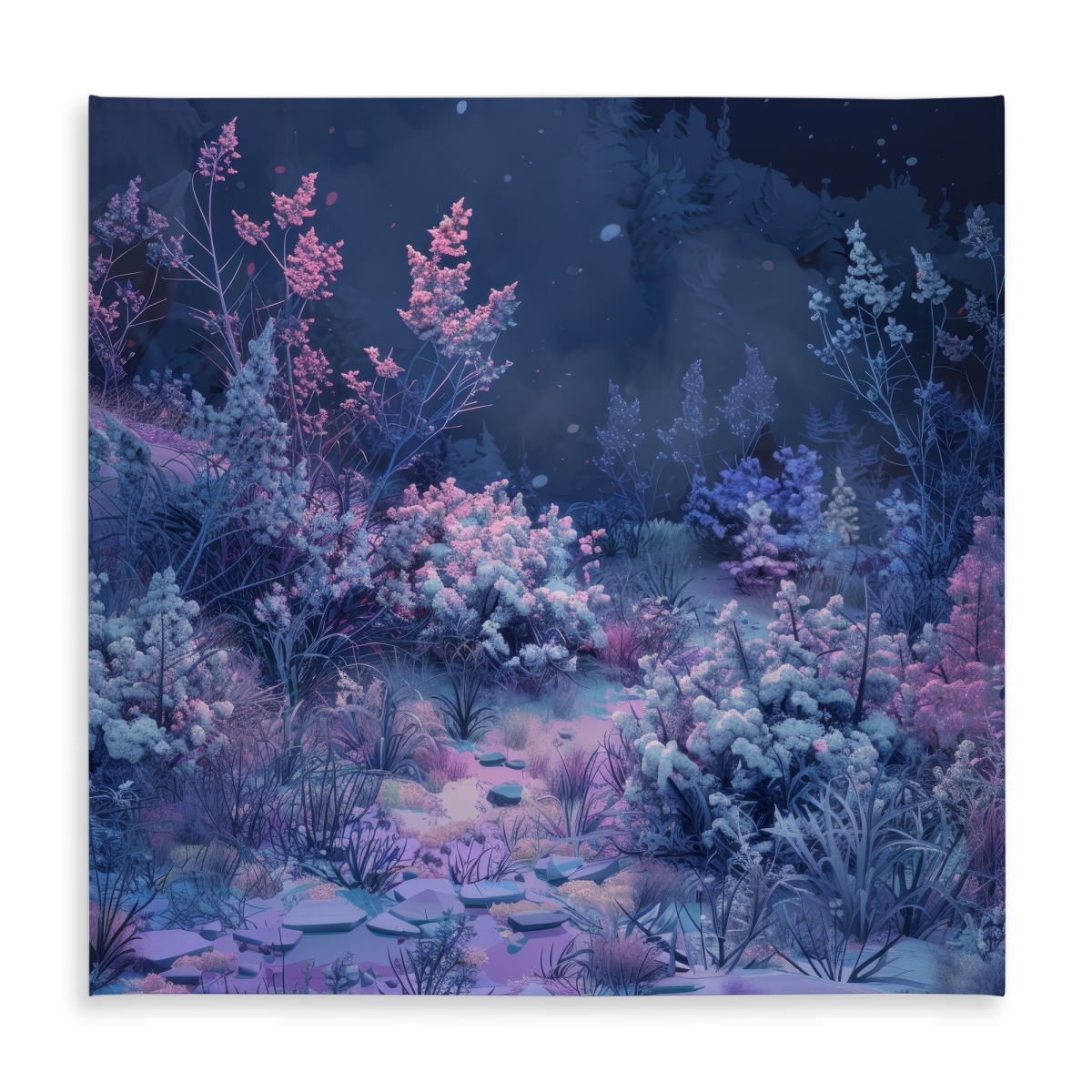 Picture of MWW C1TC58581VZ8LH 58 x 58 in. Cold Night Pink Indoor & Outdoor Tablecloth for Home Decor