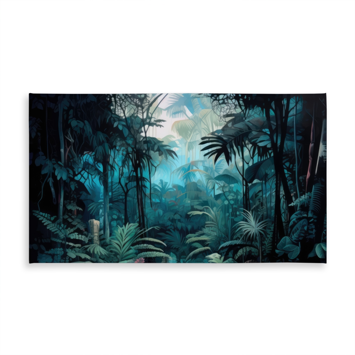 Picture of MWW C1TCLRGEAADWRW 58 x 102 in. Deep in the Jungle - Orange Indoor & Outdoor Tablecloth - Decor