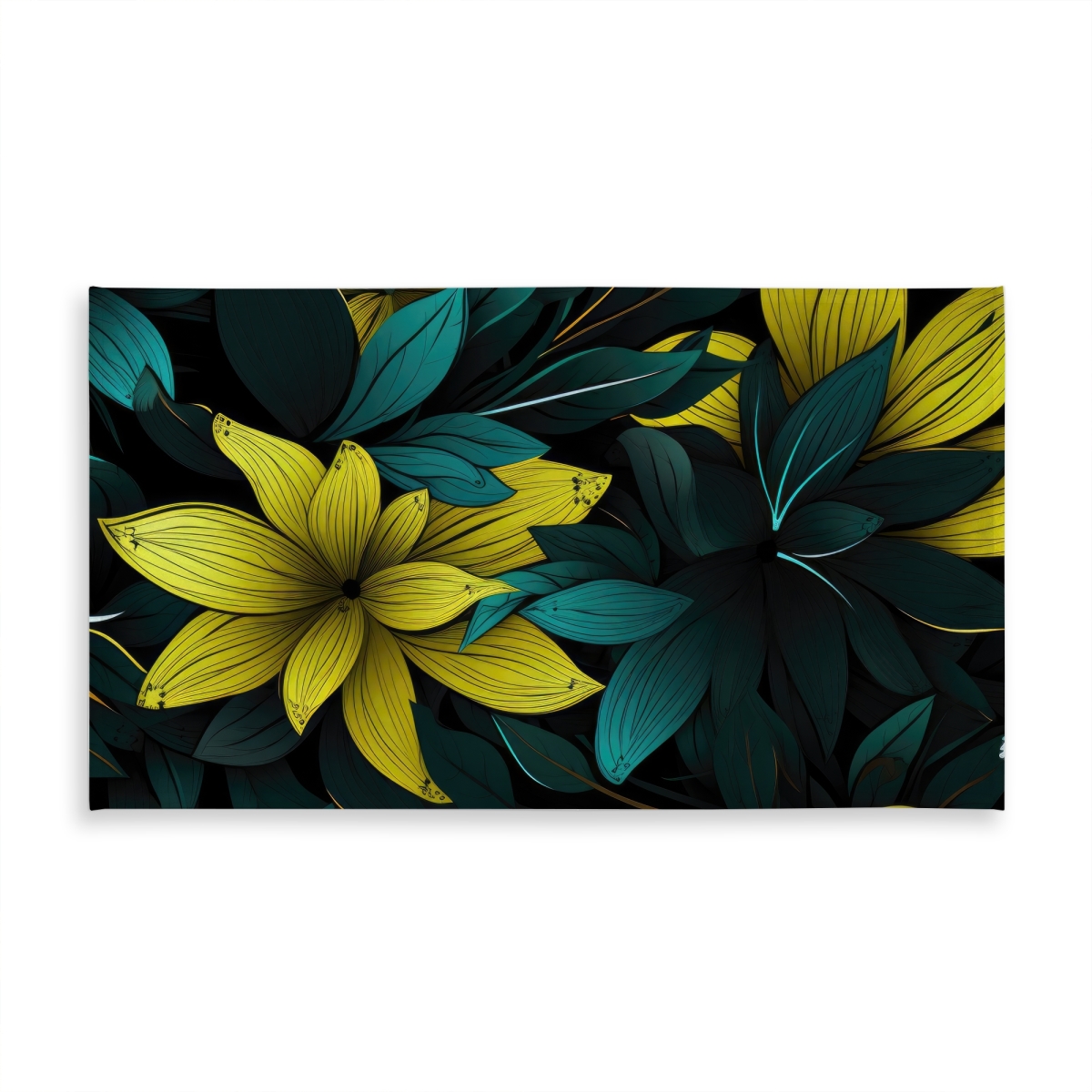 Picture of MWW C1TCLRGECMKIAX 58 x 102 in. Potent Black Indoor & Outdoor Tablecloth for Home Decor - Stylish