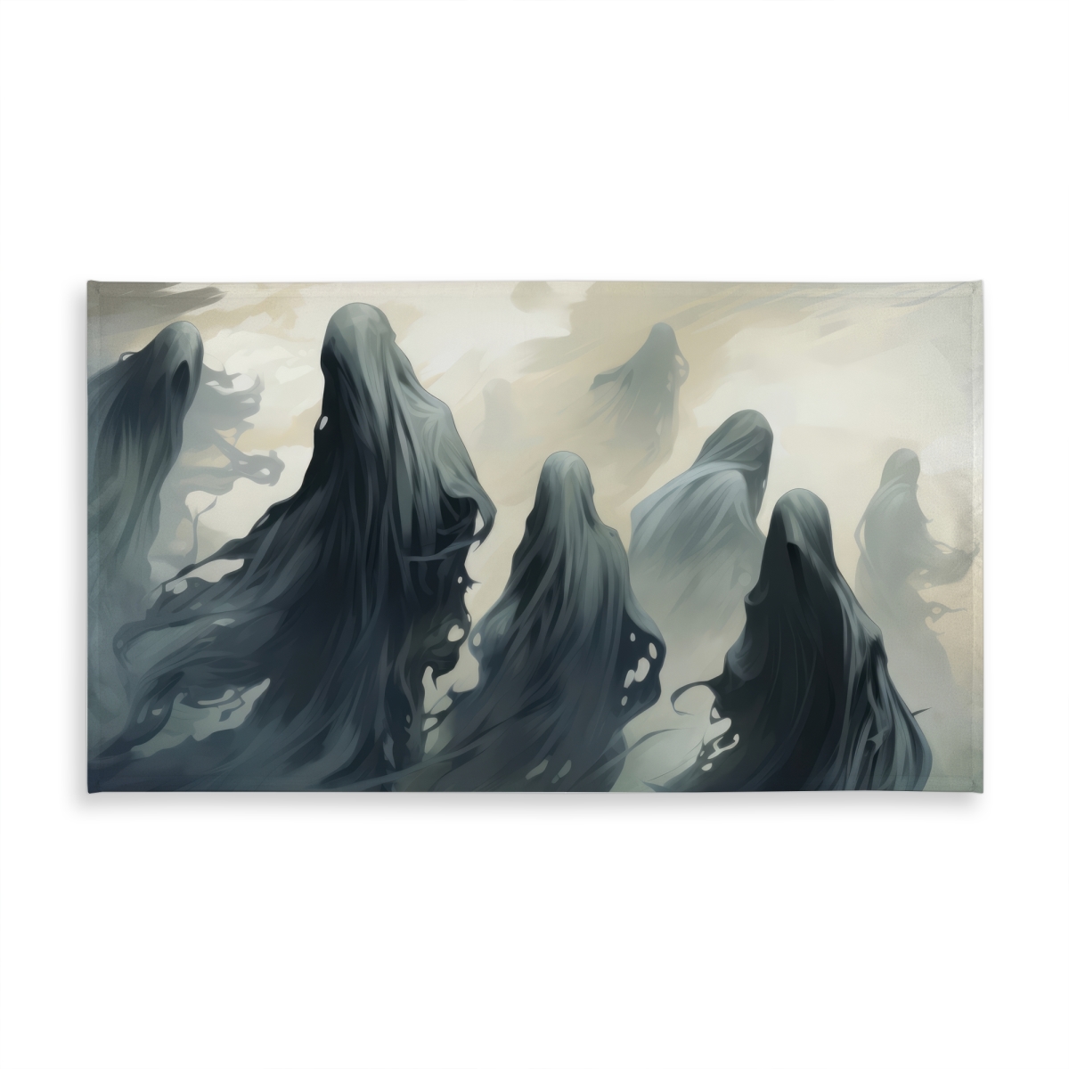 Picture of MWW C1TCLRGECVBCHQ 58 x 102 in. Cursed Lands Gray Indoor & Outdoor Tablecloth - Home Decor