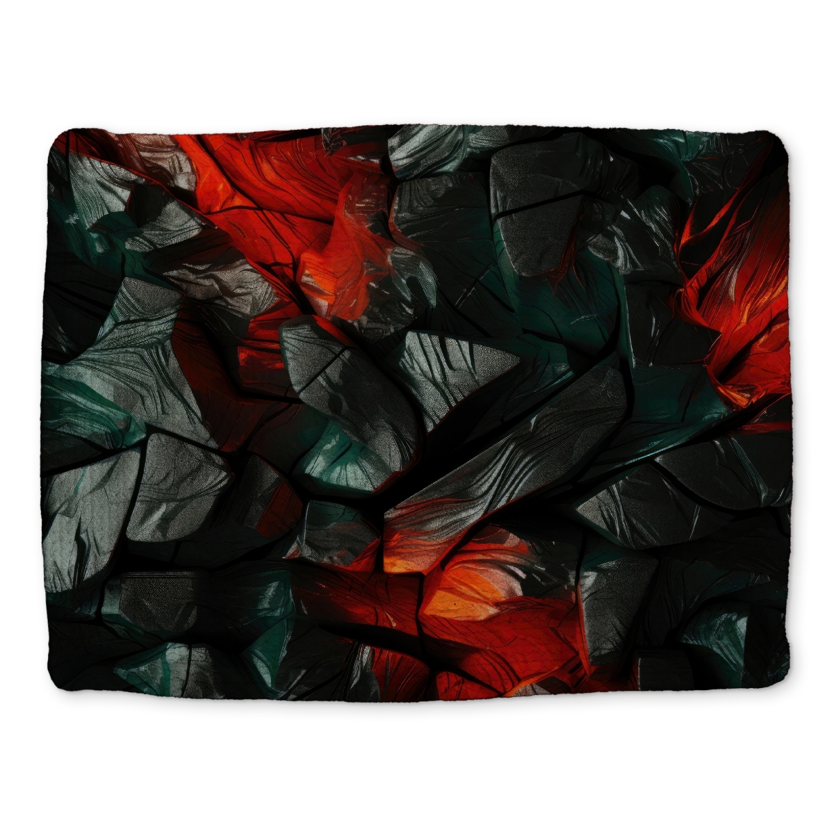 Picture of MWW CBPM1418ZU9Y2G 14 x 18 in. Hiding Under Green Braided Polyester Placemat - Home Decor