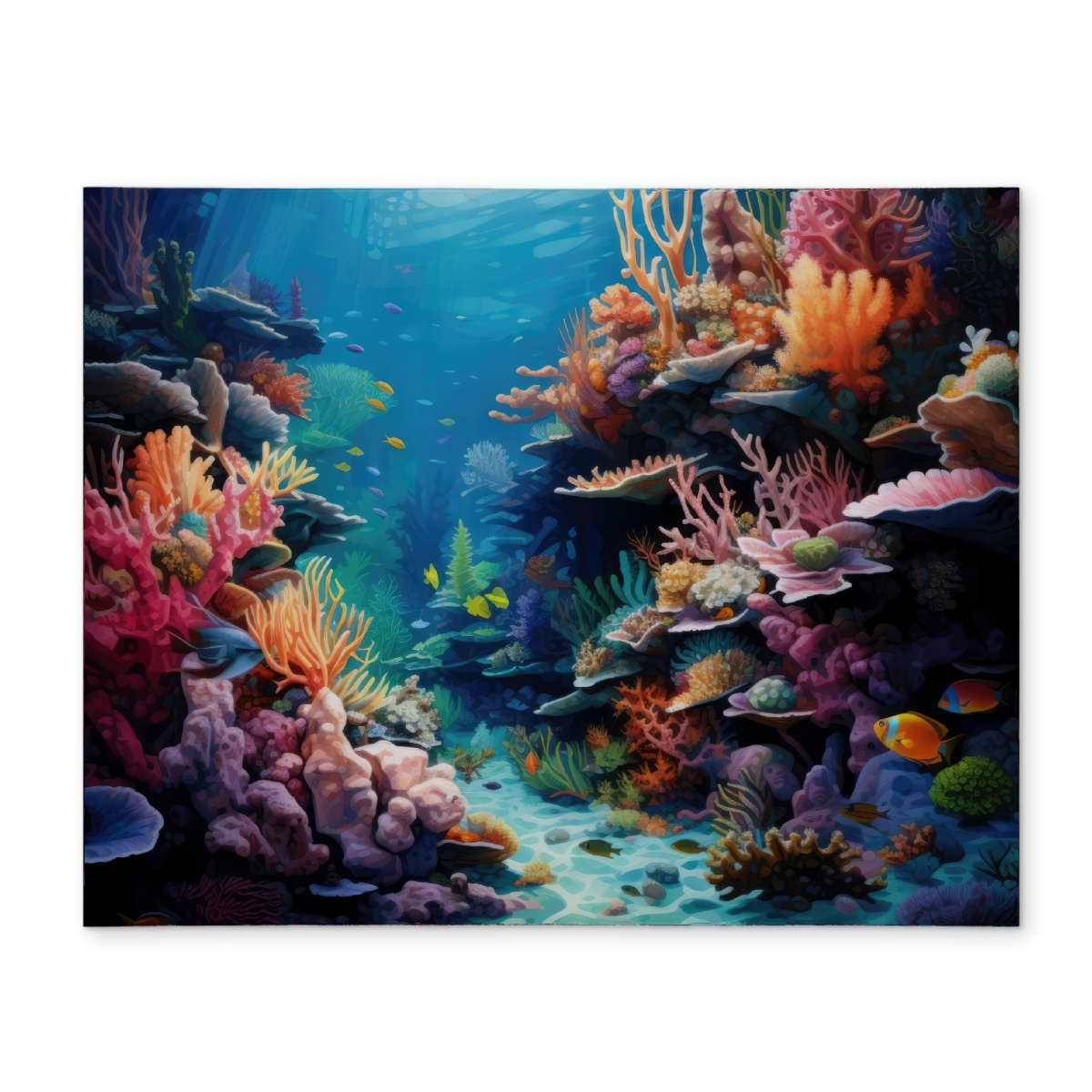 Picture of MWW CPPM14181BQQZL 14 x 18 in. Coral Pink Polyester Placemat for Stylish Home Decor