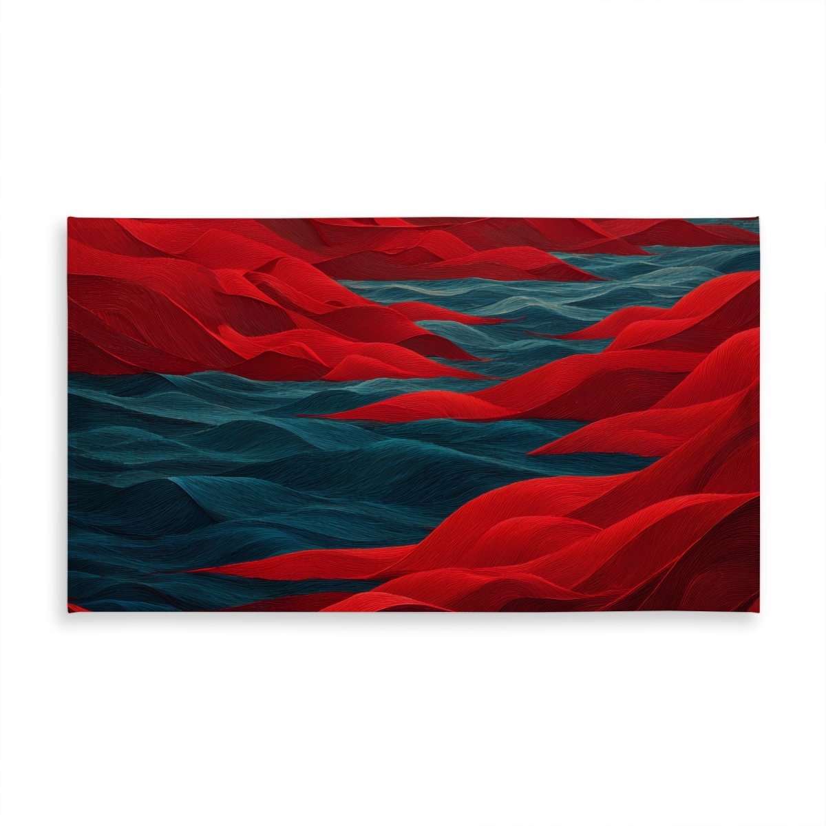 Picture of MWW C1TCLRGE8M7C57 58 x 102 in. Red Sea Blue Indoor & Outdoor Tablecloth for Home Decor
