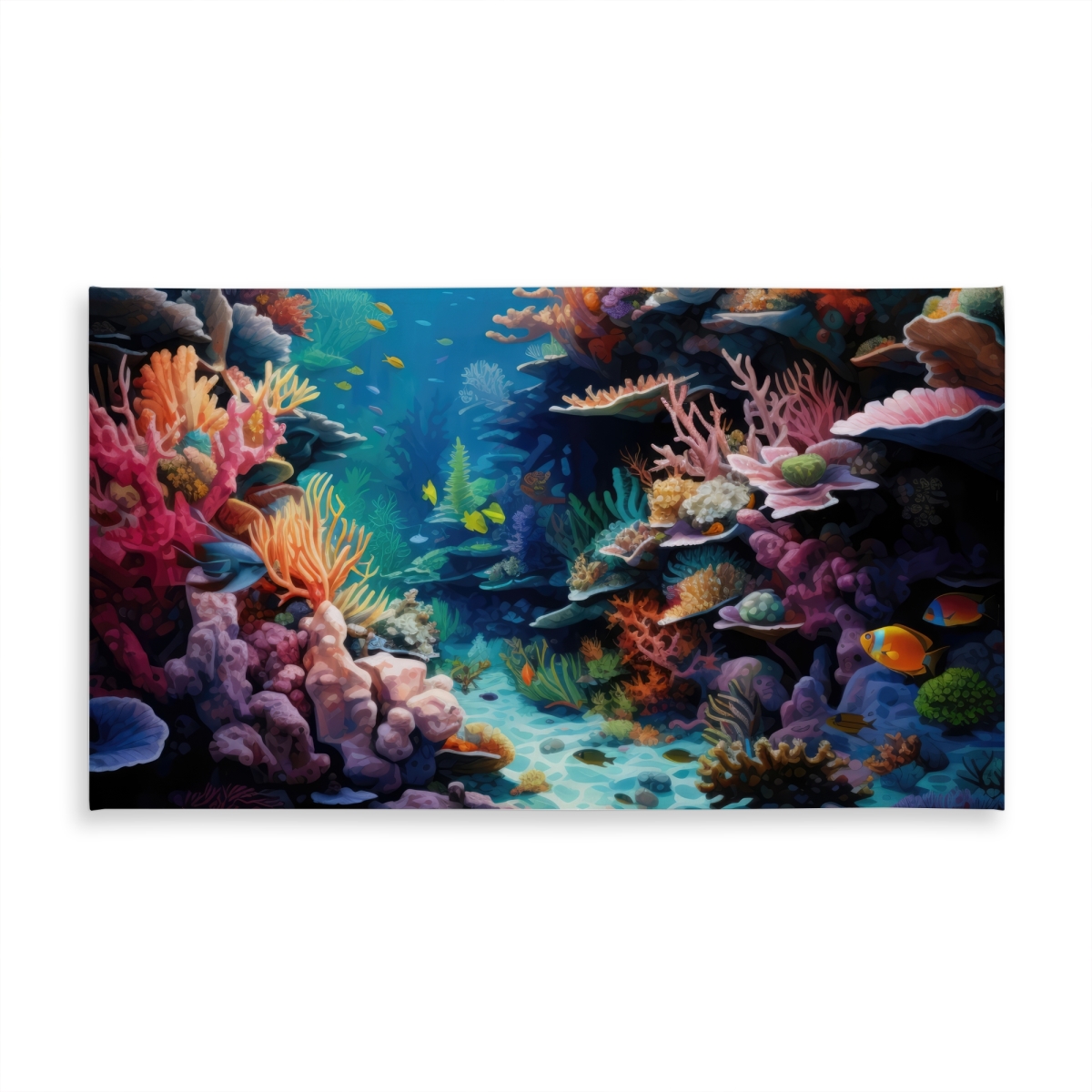 Picture of MWW C1TCLRGERWDF35 58 x 102 in. Coral Indoor & Outdoor Tablecloth - Stylish Home Decor