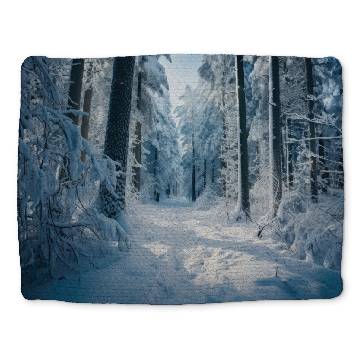 Picture of MWW CBPM14184T6FXA 14 x 18 in. Cold Forest Brown Braided Polyester Placemat - Home Decor
