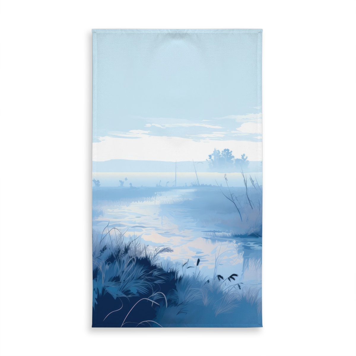 Picture of MWW C1TCLRGEXDY4AY 58 x 102 in. Cold Swamp Gray Indoor & Outdoor Tablecloth for Home Decor
