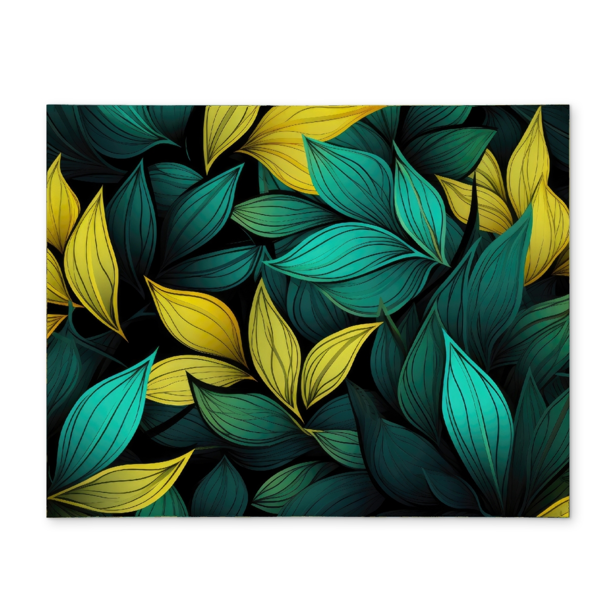 Picture of MWW CPPM1418JBPU80 14 x 18 in. Potent Aroma Turquoise Polyester Placemat - Home Decor Accent