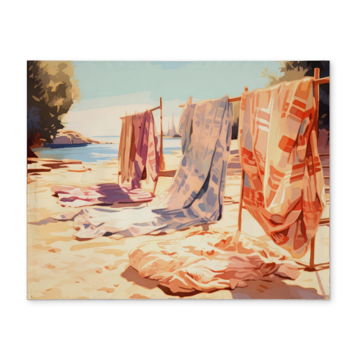 Picture of MWW CPPM1418YDJ218 14 x 18 in. Warm Sands Orange Polyester Placemat - Home Decor Accent