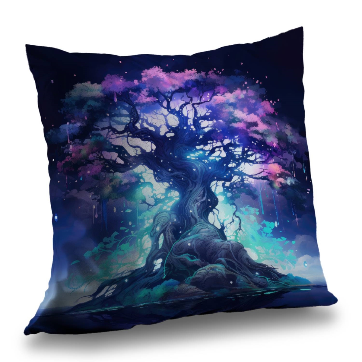 Concius Sales C1PT2020DZHYYK 20 x 20 in. Make a Wish Poly Twill Throw Pillow - Home Decor Accent - Insert Included