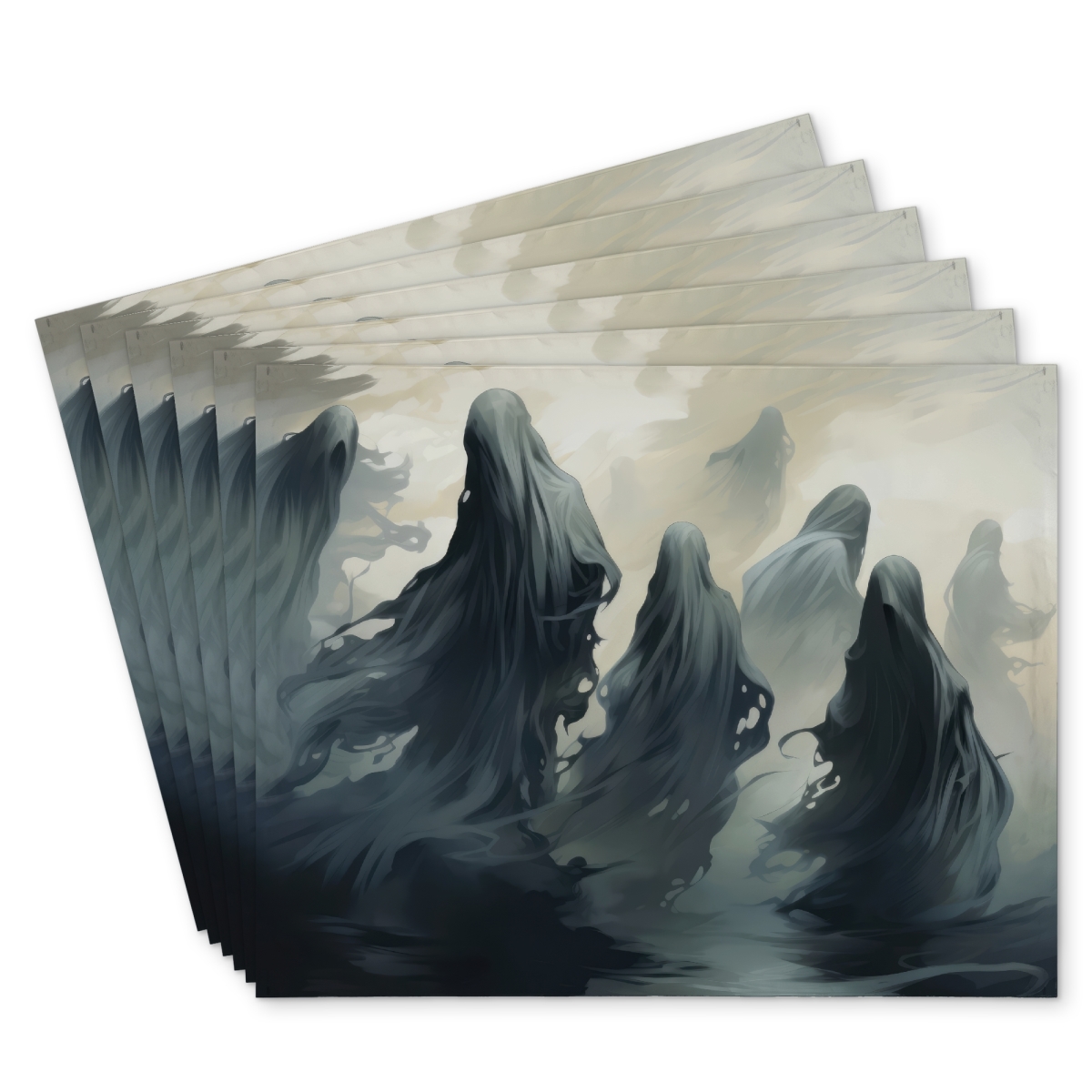 Picture of Conscious Sales C6PP1418UBEOYC 14 x 18 in. Cursed Lands Polyester Placemat - Unique Home Decor Accent