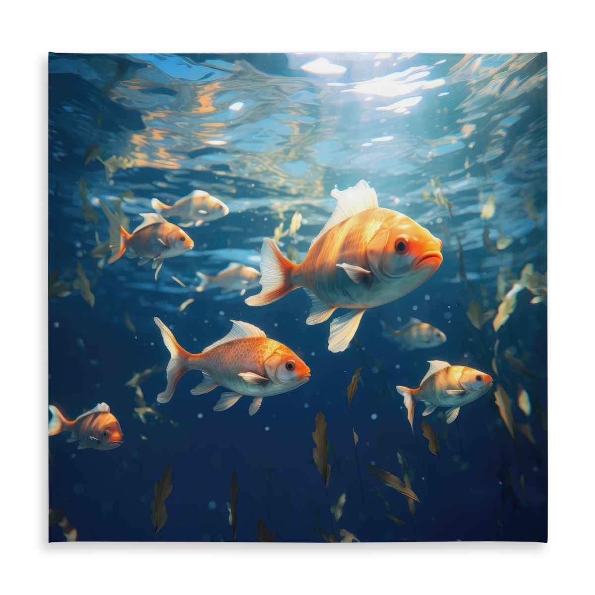 Picture of Conscious Sales C1TC5858ZC0BNB 58 x 58 in. Free Flow Orange Indoor & Outdoor Tablecloth - Home Decor