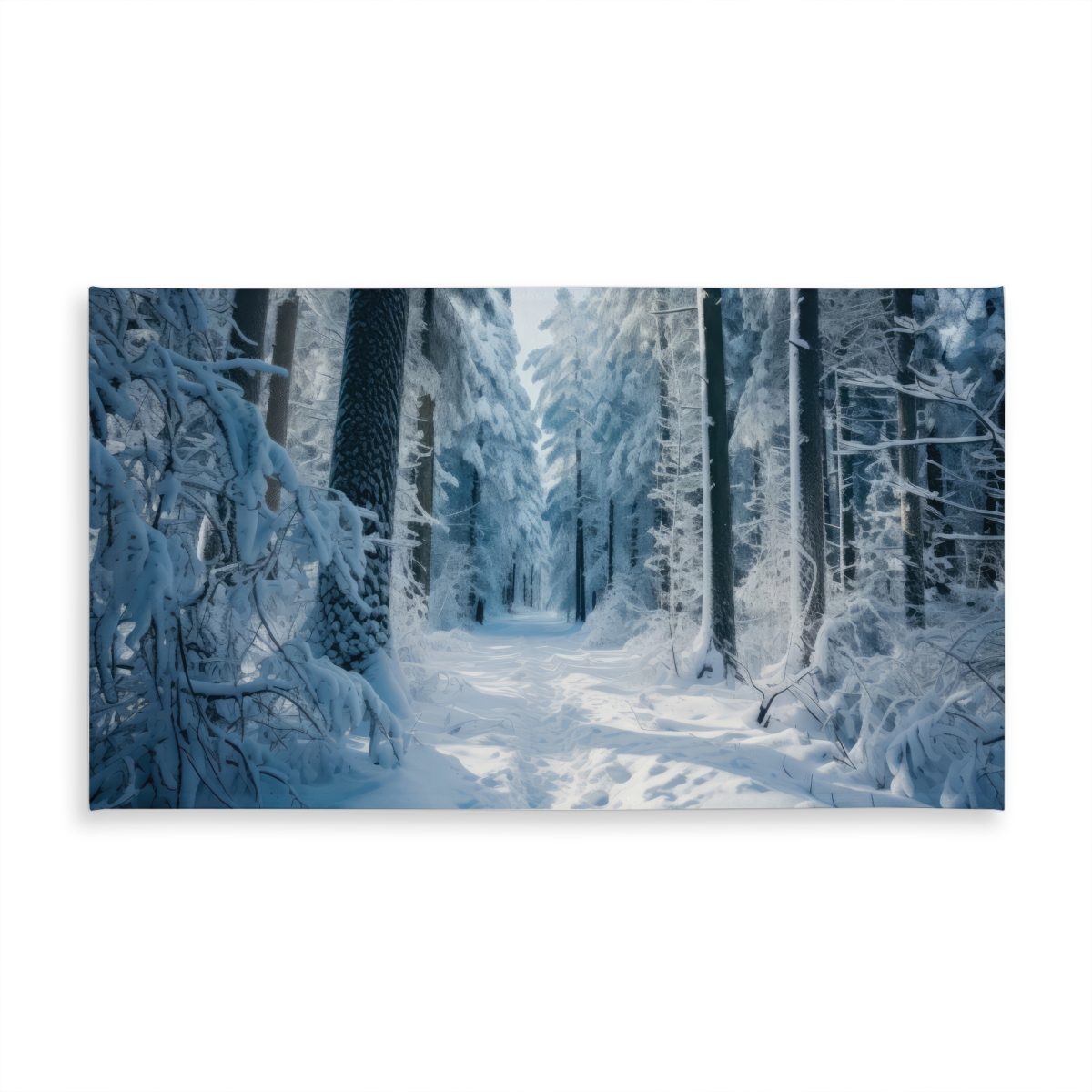 Picture of Conscious Sales C1TCLRGE1T7ITI 58 x 102 in. Cold Forest White Tablecloth - Indoor & Outdoor Home Decor
