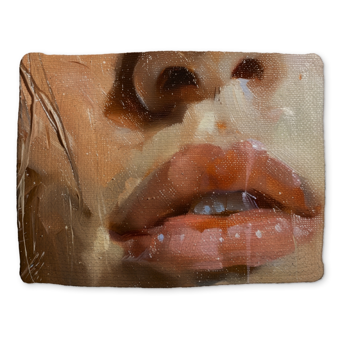 Picture of Conscious Sales CBPM1418GDH251 14 x 18 in. Lust Pink Braided Polyester Placemat - Stylish