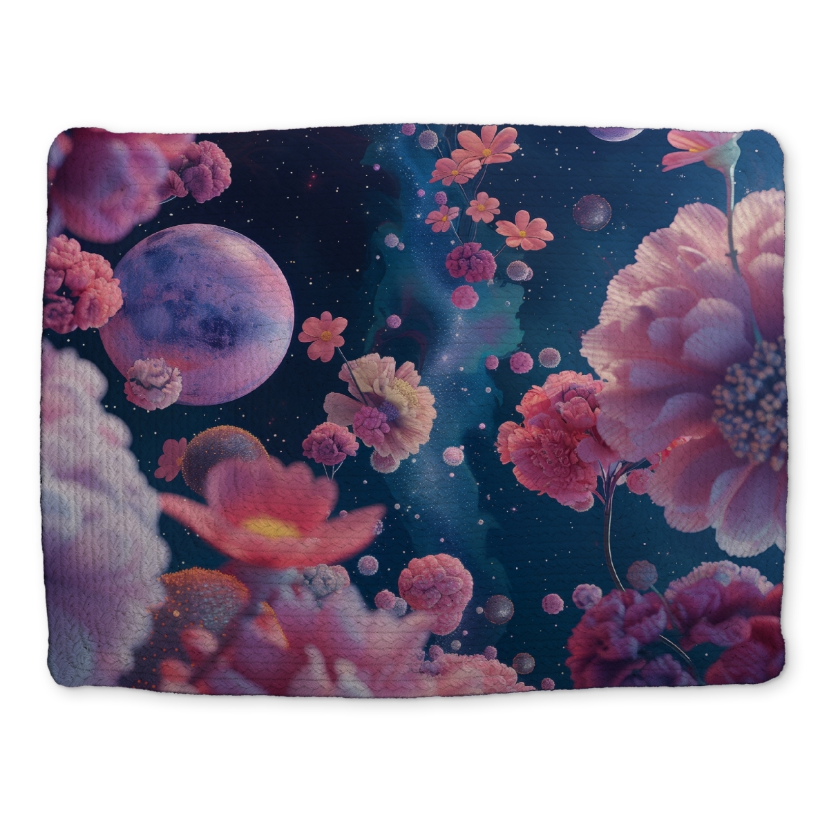 Picture of Conscious Sales CBPM1418NJH4JJ 14 x 18 in. Pink Void - Braided Polyester Placemat for Home Decor