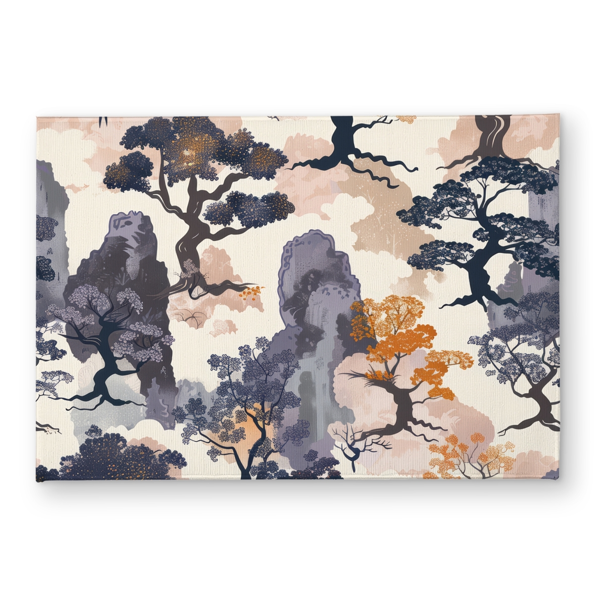 CODM17244Q19HK 17 x 24 in. Voidless Beige Indoor & Outdoor Door Mat - Decor Essentials