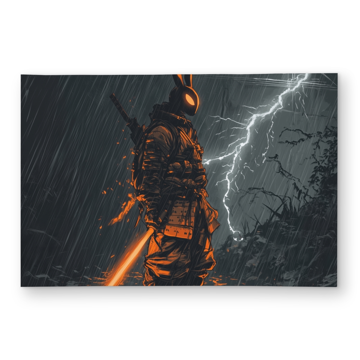 C1ROAR2358YE2H 2 x 3 ft. War Machine White Outdoor Rectangle Area Rug for Home Decor - Stylish