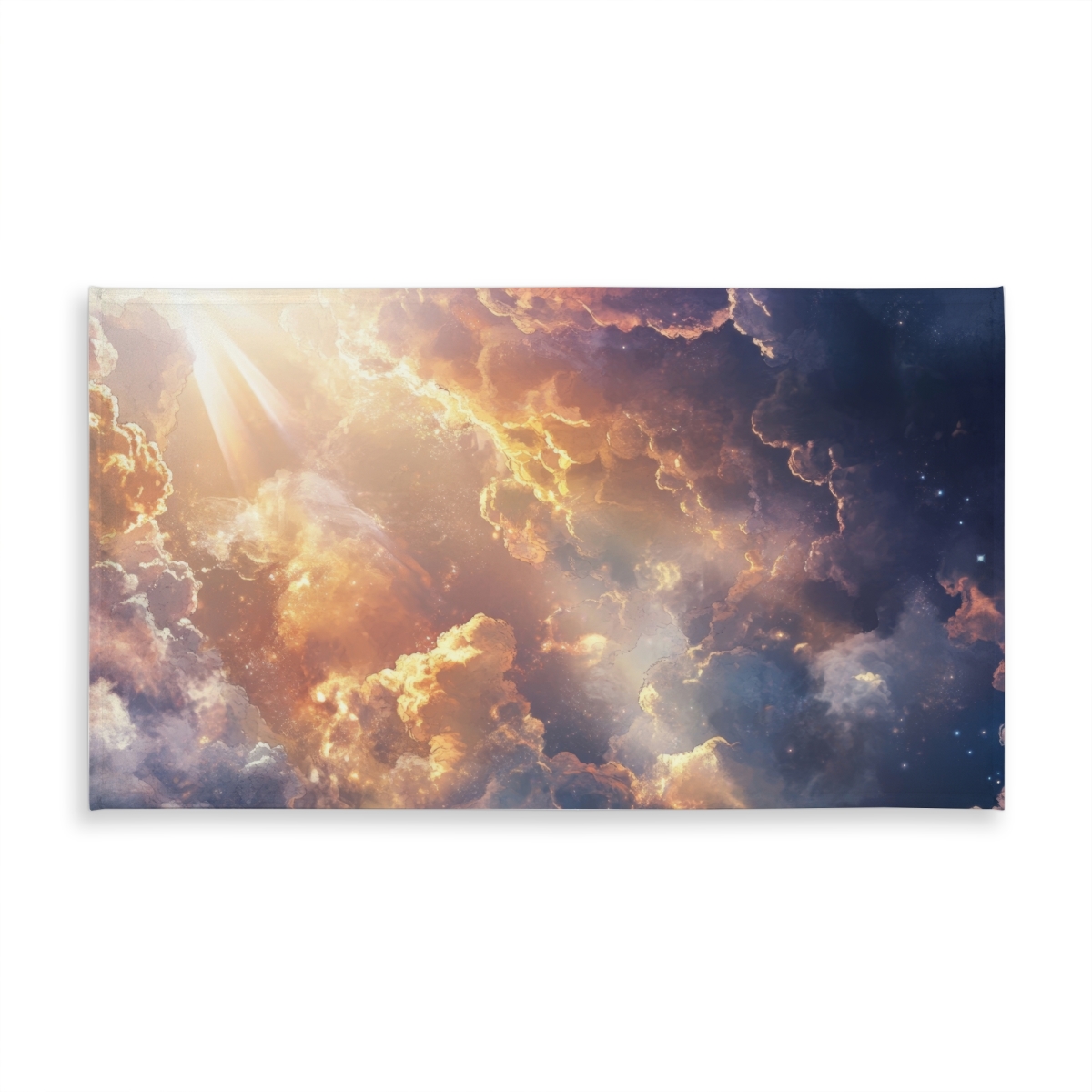 Picture of Conscious Sales C1TCLRGE3NH2SL 58 x 102 in. Piercing Light Blue Indoor & Outdoor Tablecloth for Home Decor