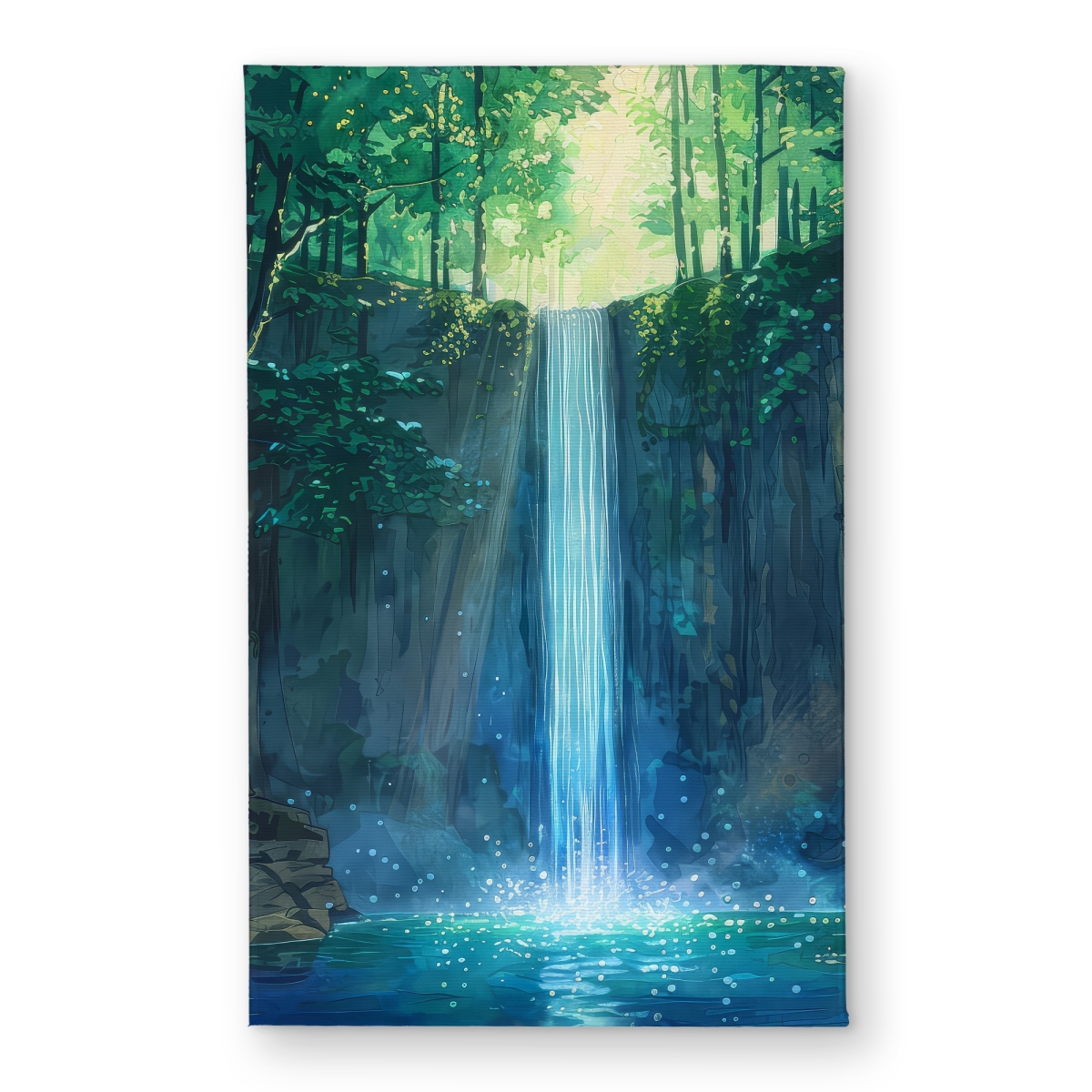 CODM2134A4D5U6 21 x 34 in. Waterfall Blue Indoor & Outdoor Door Mat - Decor Accessory