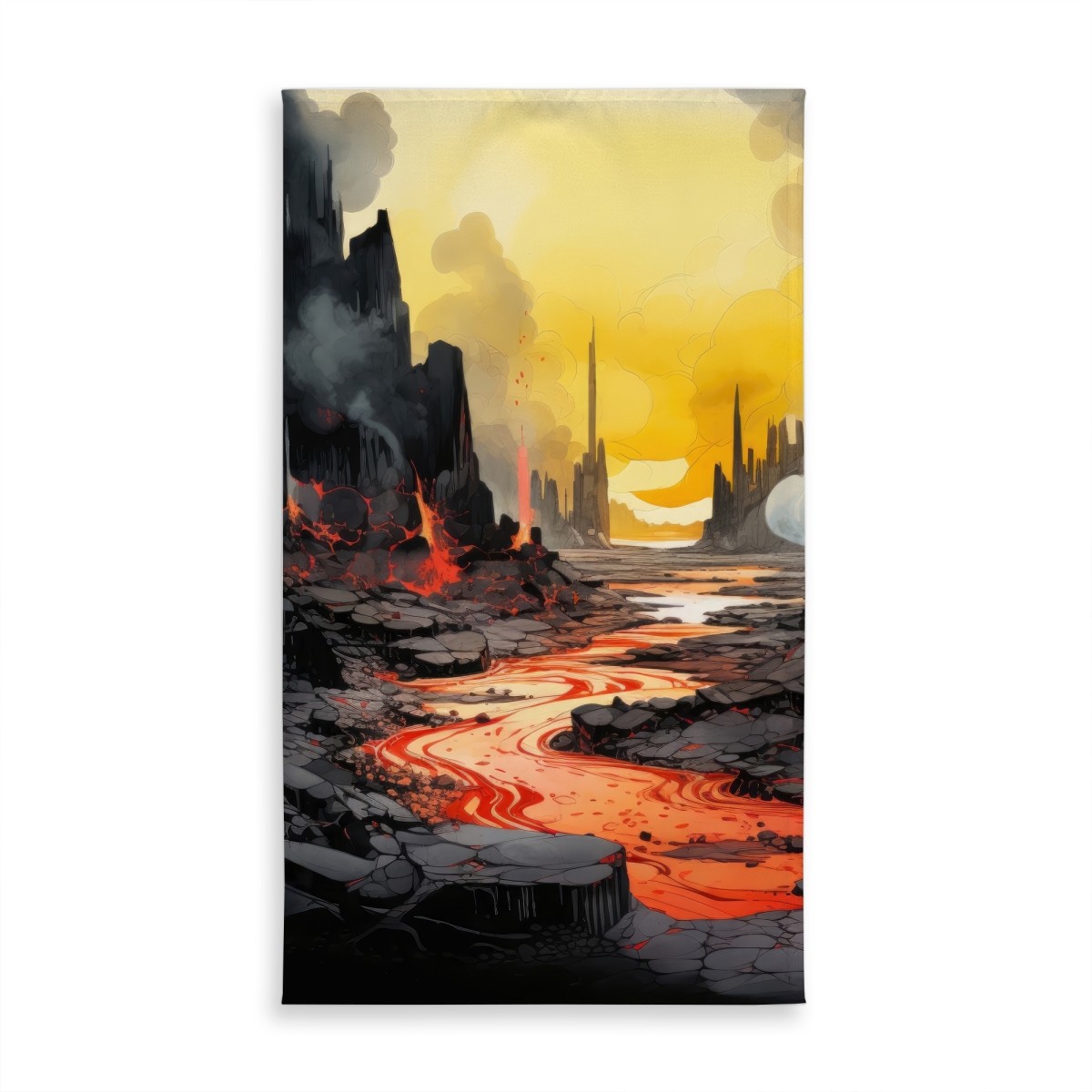 Picture of Conscious Sales C1TCLRGERCGTLE 58 x 102 in. Charred White Indoor & Outdoor Tablecloth for Home Decor