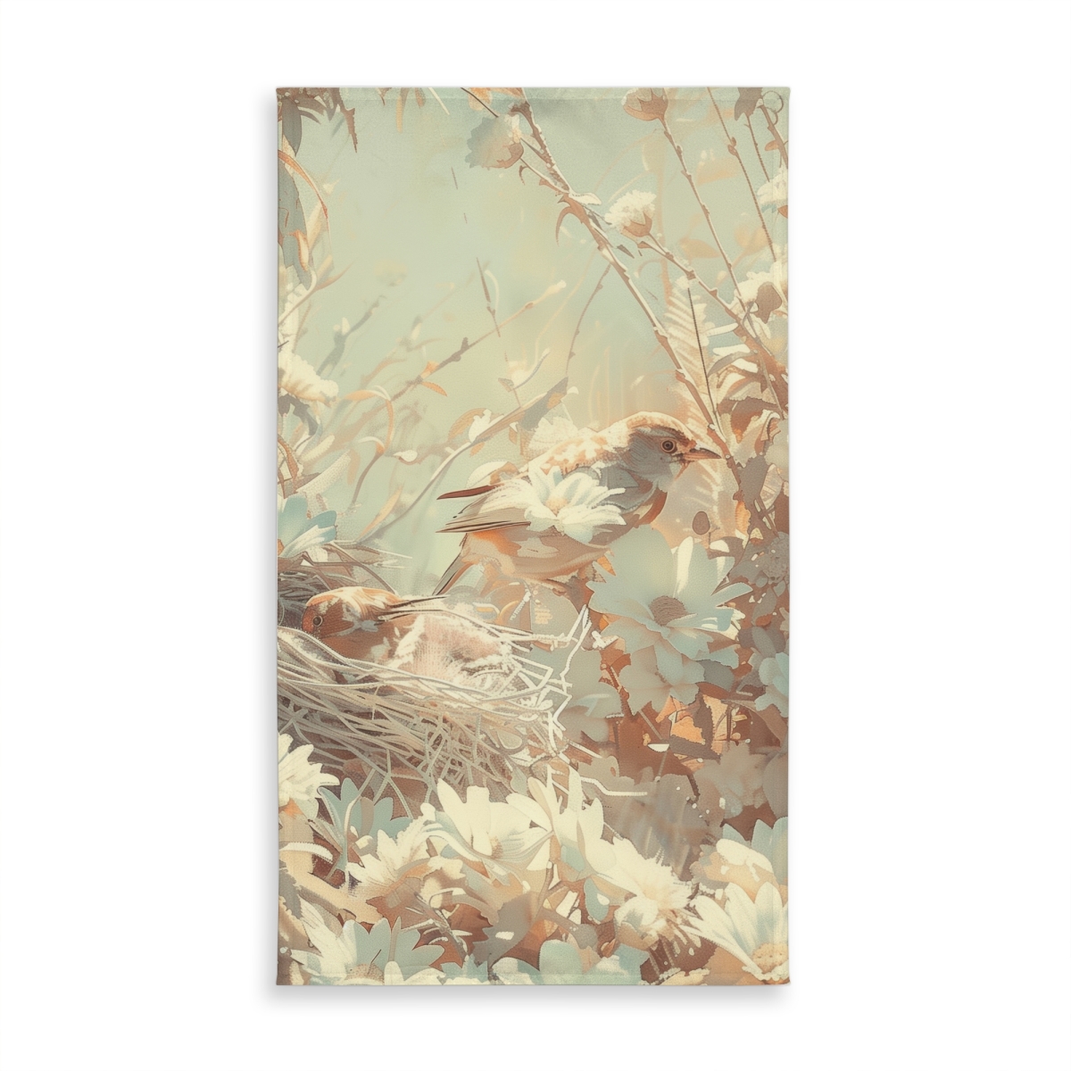 Picture of Conscious Sales C1TCLRGEZ4S8OF 58 x 102 in. The Nest Yellow Indoor & Outdoor Tablecloth for Home Decor