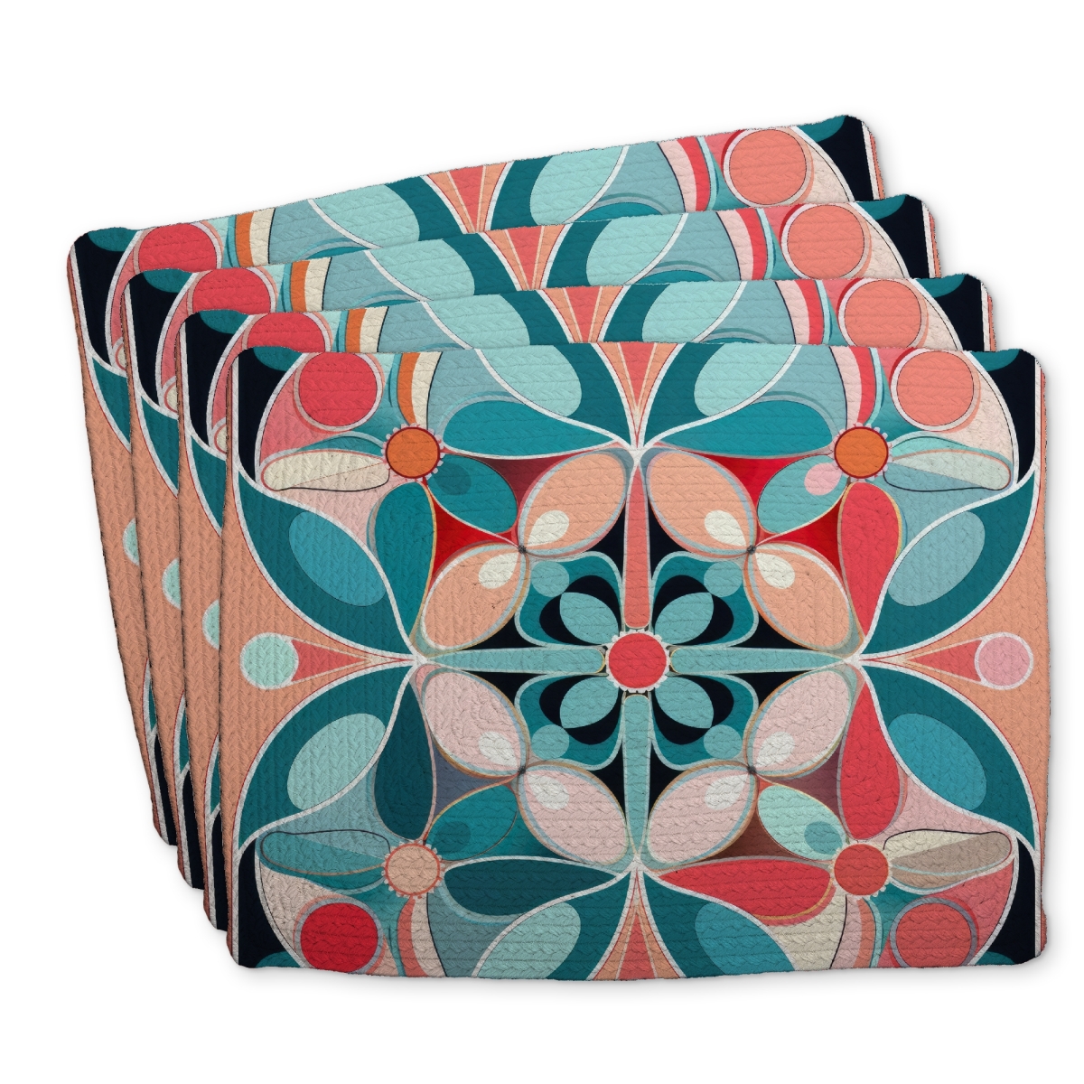 Picture of Conscious Sales C4BP141821ZQK5 14 x 18 in. Sweet Curves Braided Polyester Placemat - Home Decor Accent