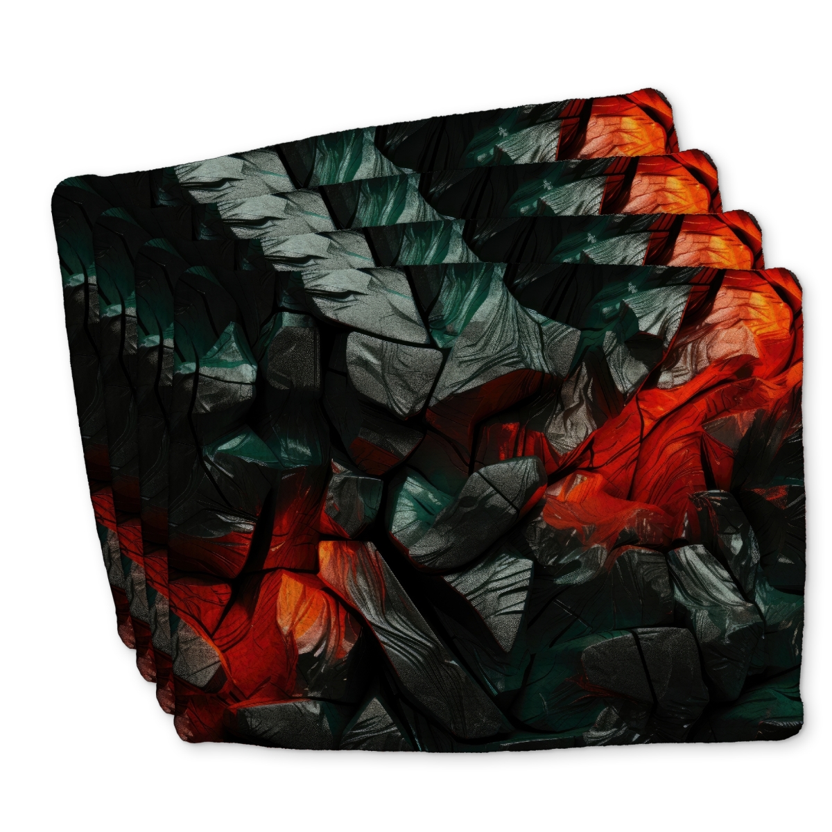 Picture of Conscious Sales C4BP1418D9NJEA 14 x 18 in. Hiding Under Braided Polyester Placemat - Home Decor Accent