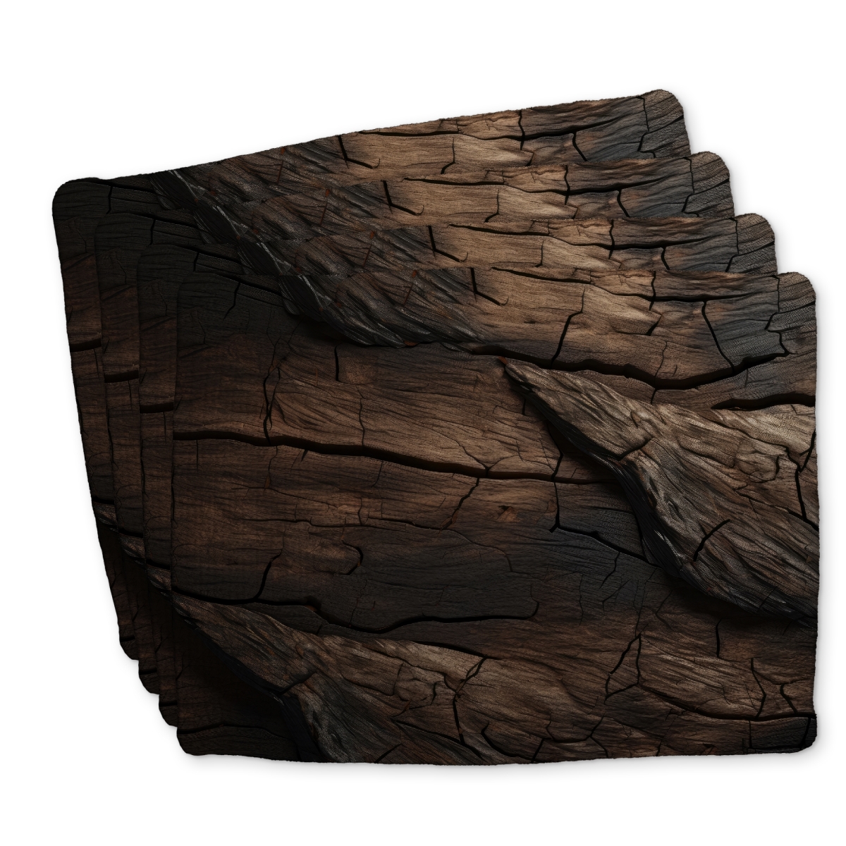 Picture of Conscious Sales C4BP1418J1536M 14 x 18 in. Brown Wood Braided Polyester Placemat - Stylish Home Decor