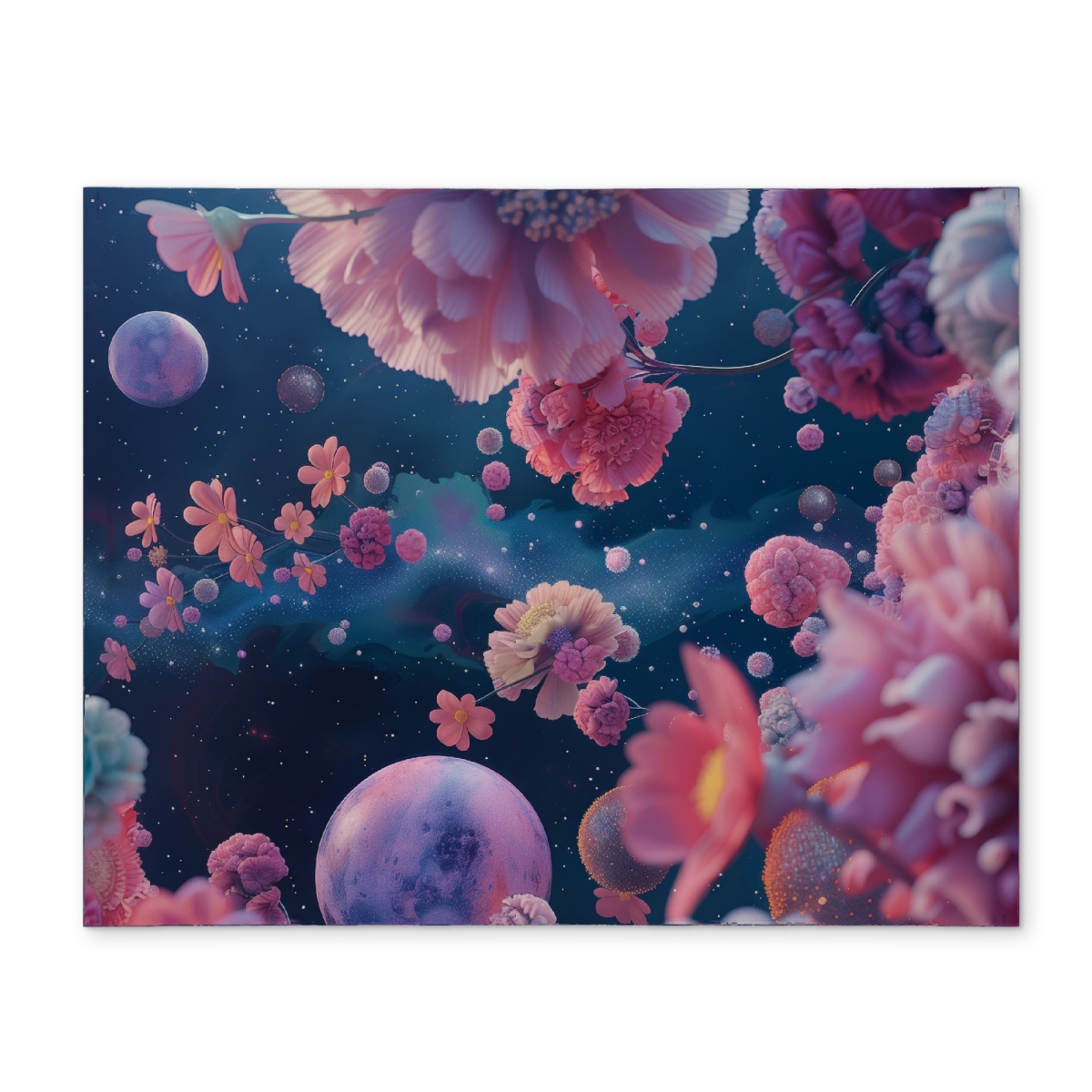 Picture of Conscious Sales CPPM141843G3QU 14 x 18 in. Pink Void Blue Polyester Placemat - Stylish Dining