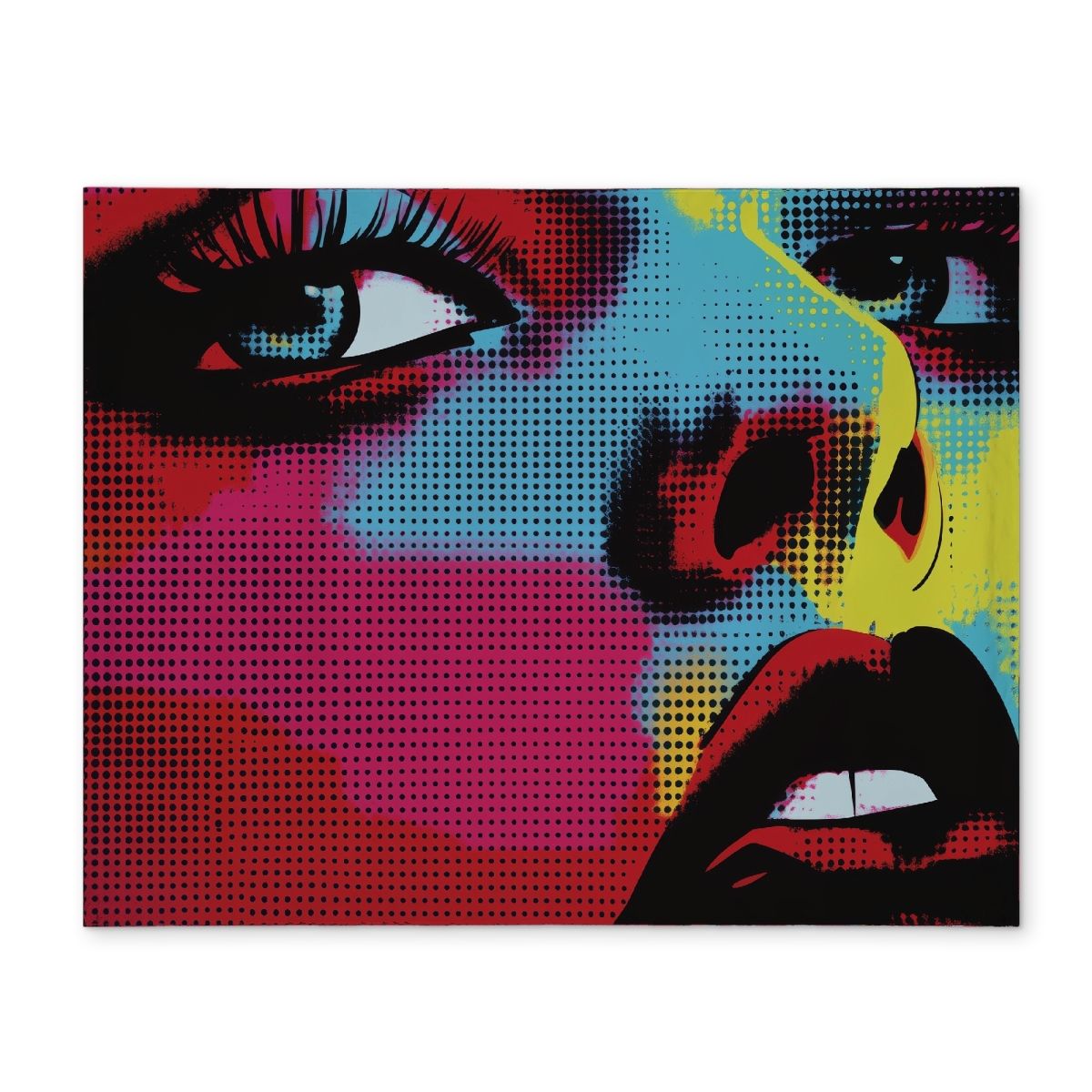 Picture of Conscious Sales CPPM1418YP40PT 14 x 18 in. Comics Blue Polyester Placemat for Stylish Home Decor