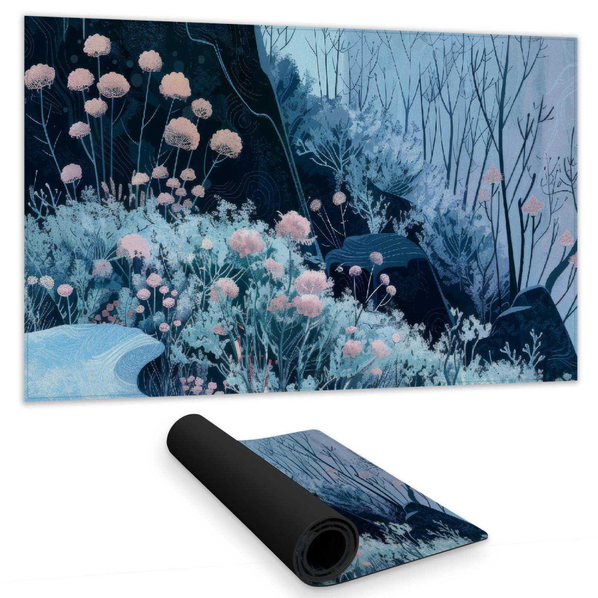 Concius Sales C1DM14243MRHZ2 14 x 24 in. Annual Freeze Gaming Mat - Stylish Home Decor Play Surface