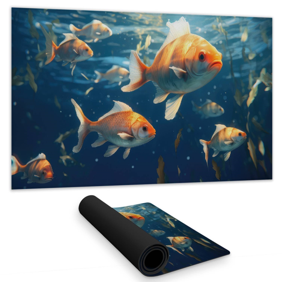 Concius Sales C1DM1424AZ7Y98 14 x 24 in. Free Flow Gaming Mat - Stylish Home Decor Desk Accessory