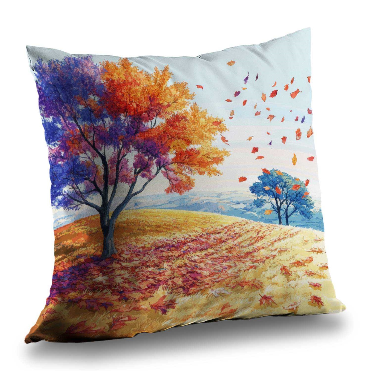 Concius Sales C1PT16163RY24D 16 x 16 in. Spring Breeze Yellow Poly Twill Throw Pillow Insert - Decor - Insert Included