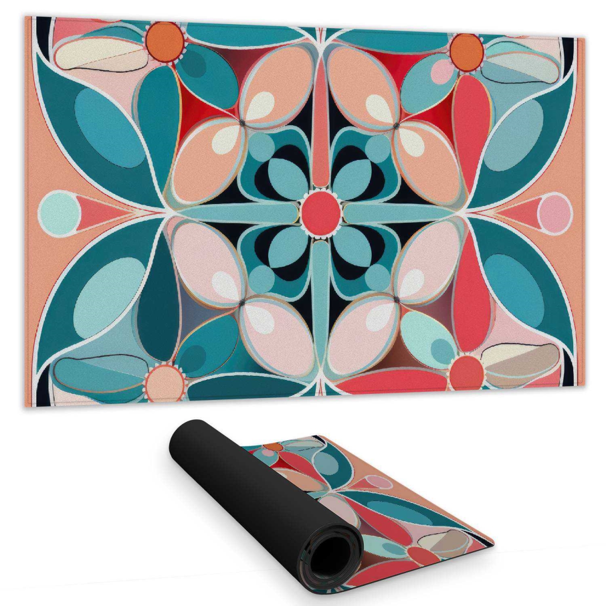 Concius Sales C1DM1424NUPOQ1 14 x 24 in. Sweet Curves Gaming Mat - Stylish Home Decor Mousepad