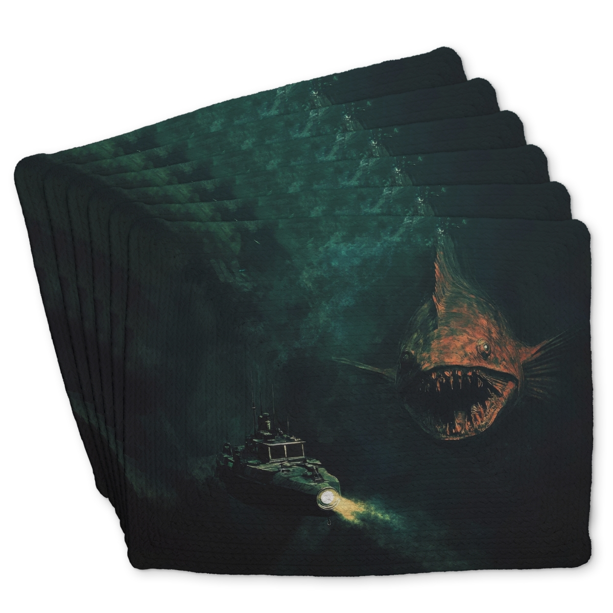 Picture of Conscious Sales C6BP1418HNO1IN 14 x 18 in. Depths Braided Polyester Placemat - Stylish Home Decor
