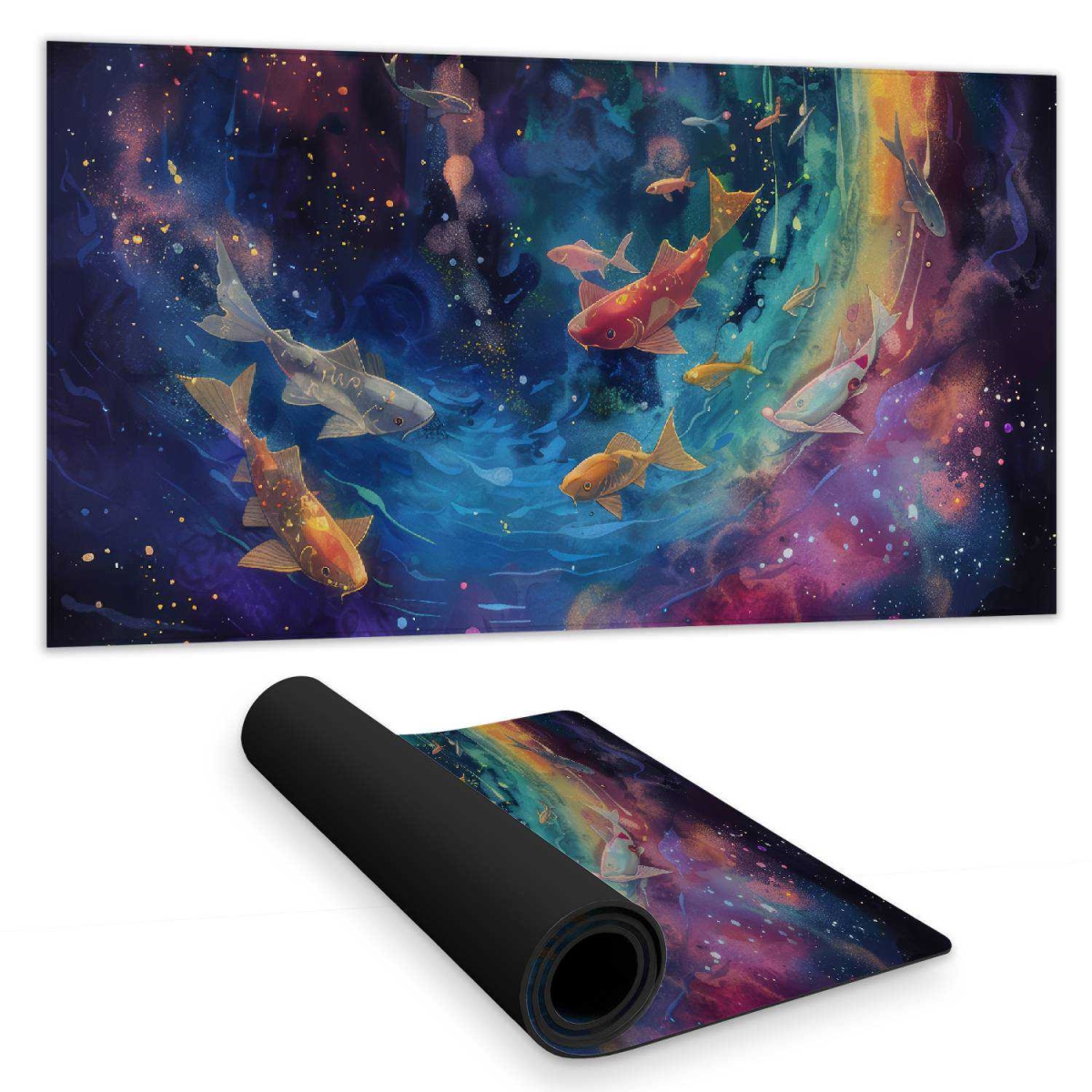 Concius Sales C1DM1531GJ6MHY 16 x 32 in. Milky Wave Desk Mat - Stylish Home Decor Desk Accessory