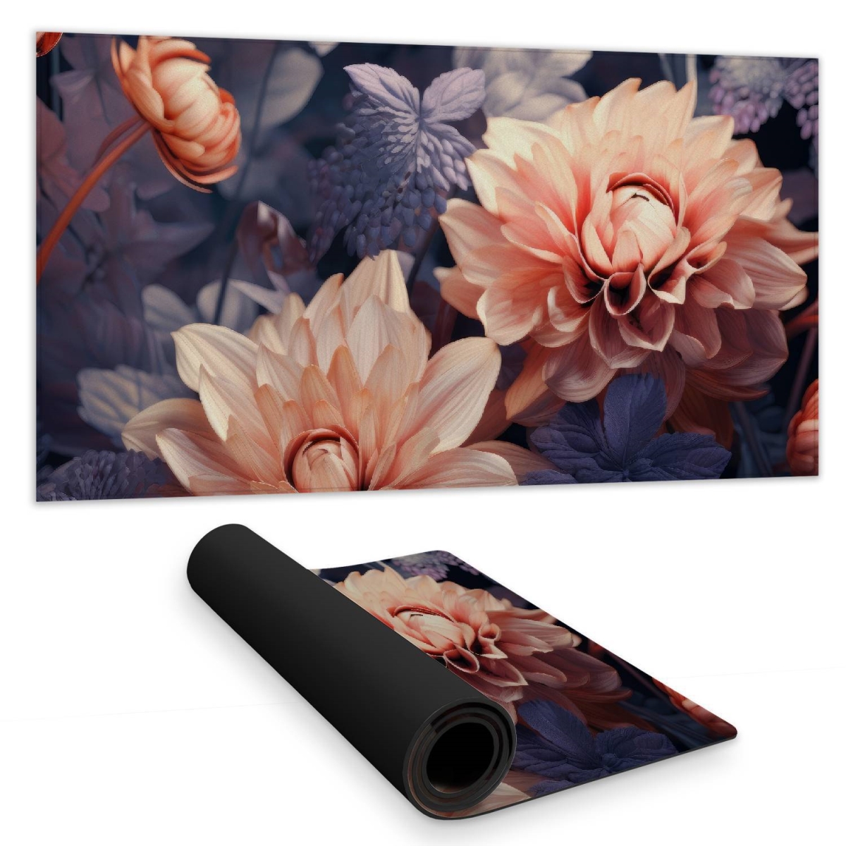 Concius Sales C1DM1531MVSPKZ 16 x 32 in. Pink and Purple Desk Mat - Stylish Home Decor Desk Accessory