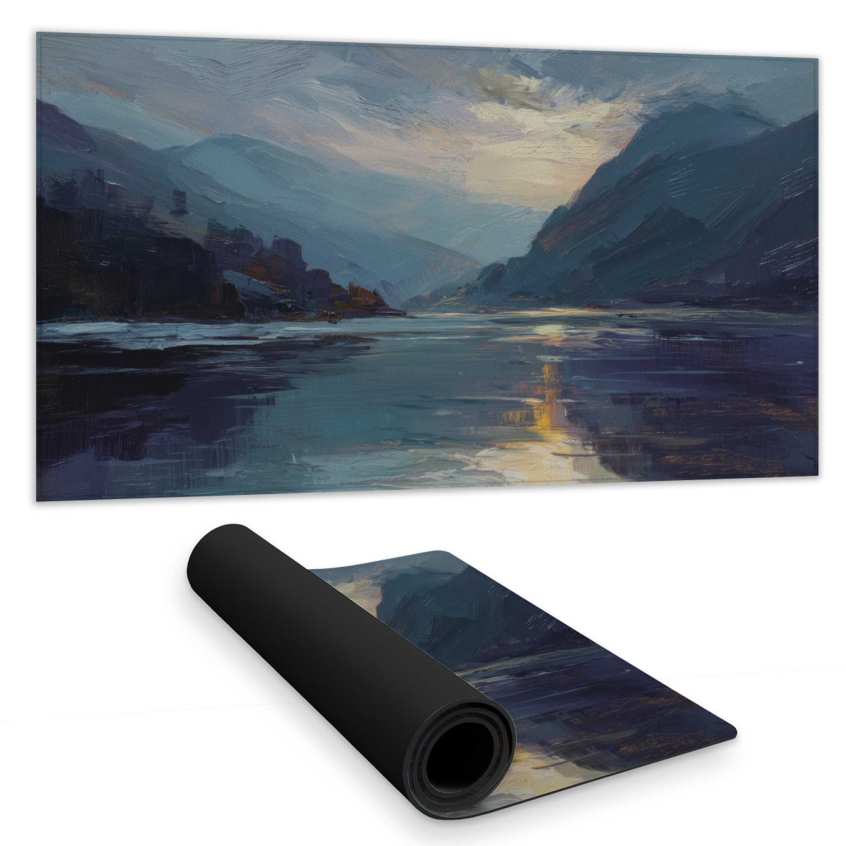 Concius Sales C1DM1531ZZFQVI 16 x 32 in. Obscure Desk Mat - Stylish Home Decor for Your Workspace