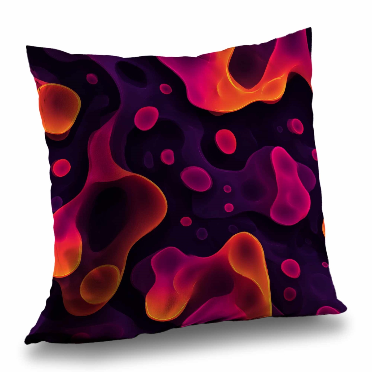 C1PT20209ODCL5 20 x 20 in. Luminous Flow Veins Poly Twill Throw Pillow - Home Decor - Insert Included