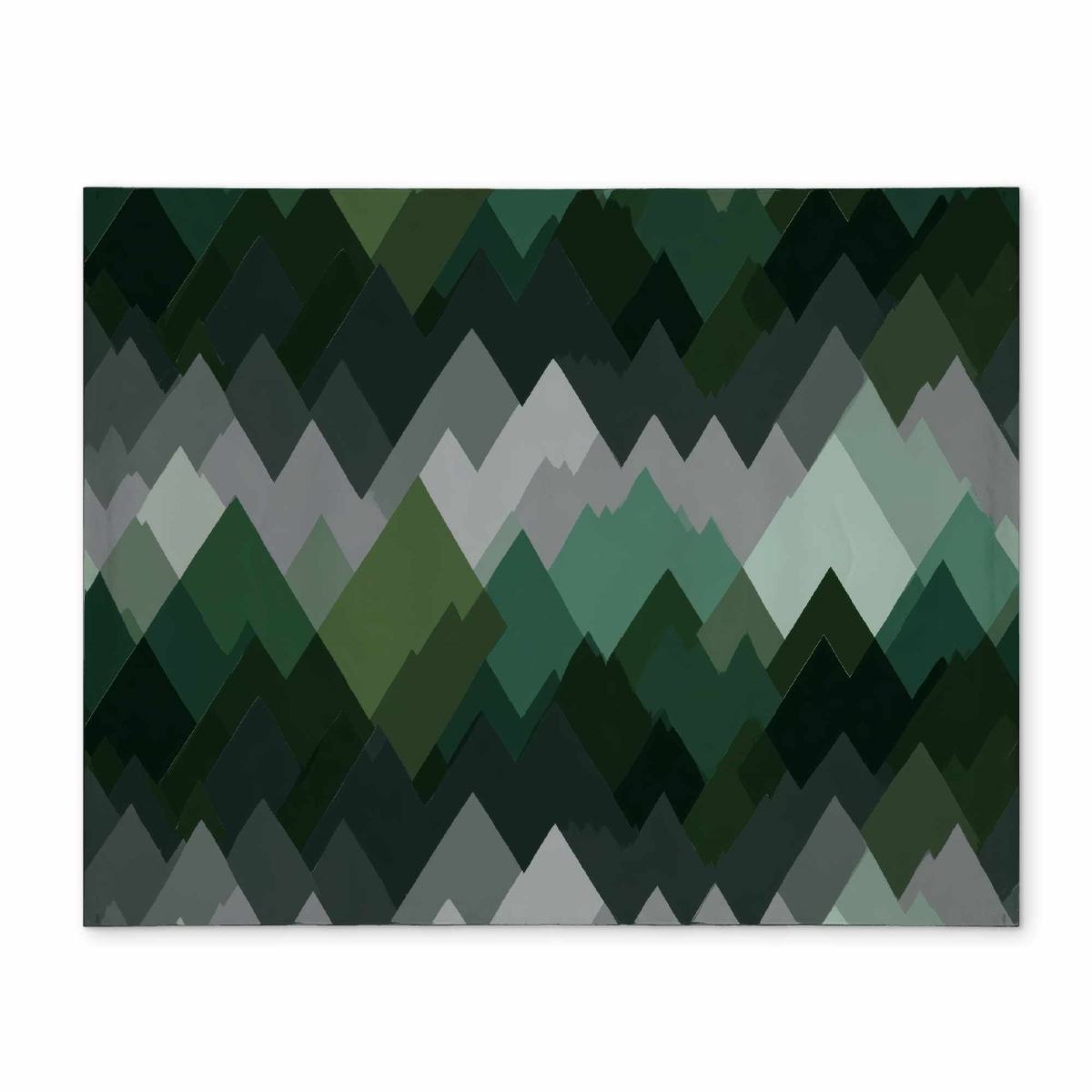 CPPM1418KJE4GP 14 x 18 in. Evergreen Peaks Placemat - Stylish Home Decor Accent