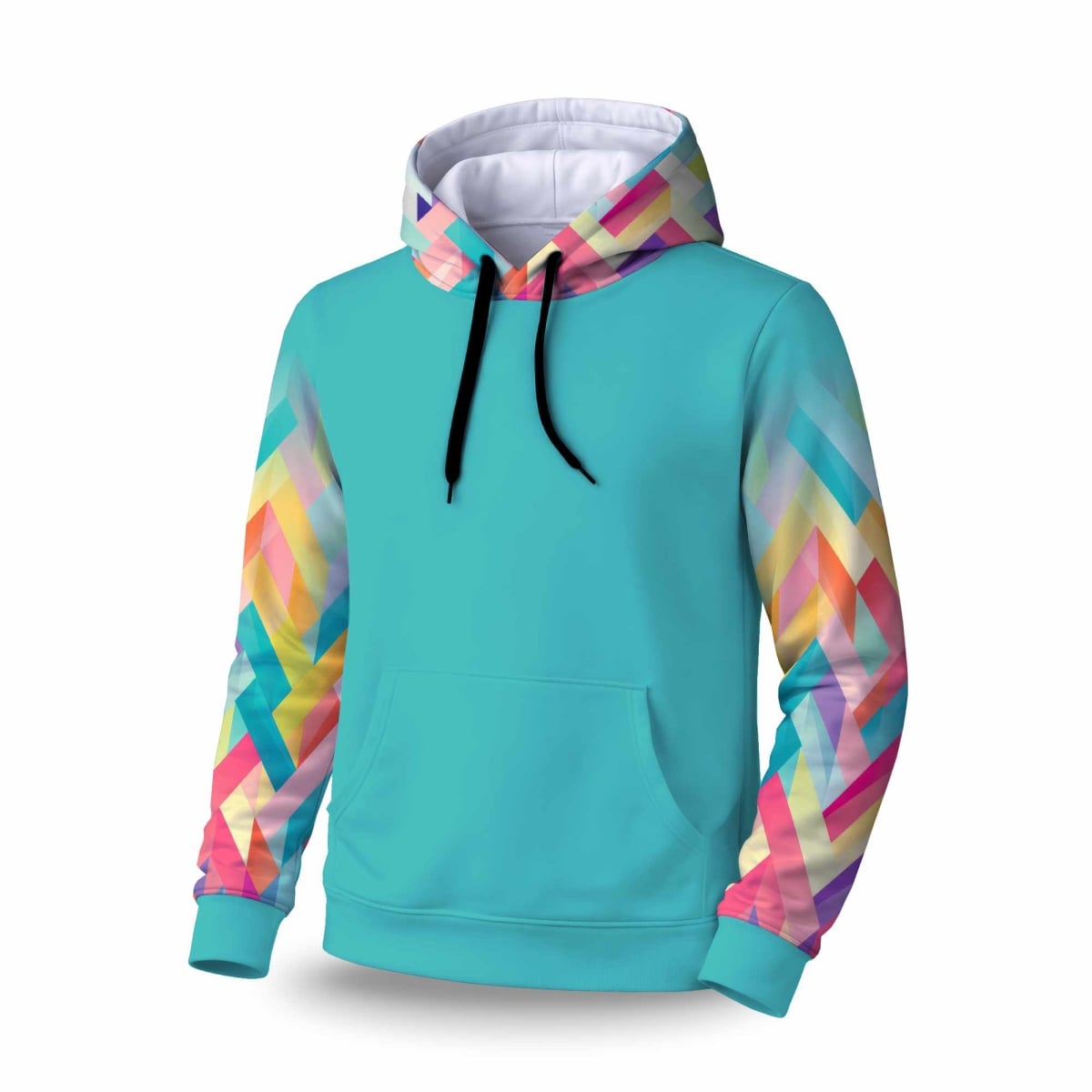 C1SPHSML03VNSL Stripe Harmony Sleeve Pullover Hoodie - Stylish Apparel - Small