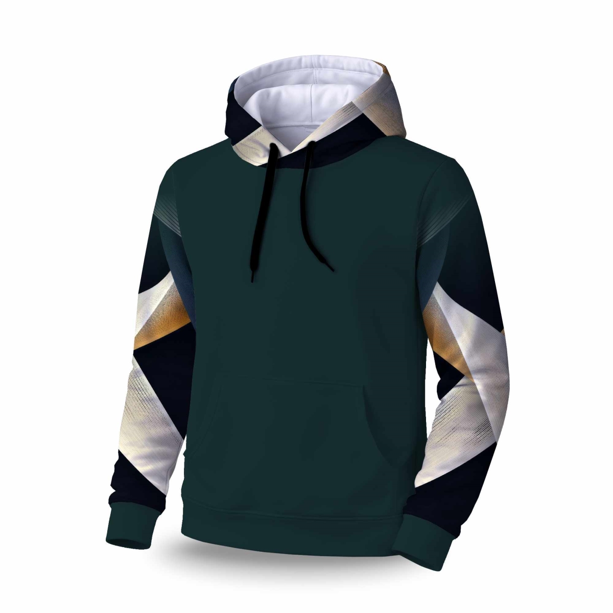 C1SPHSML881UHJ Ropes of Destiny Sleeve Pullover Hoodie - Stylish Apparel - Small