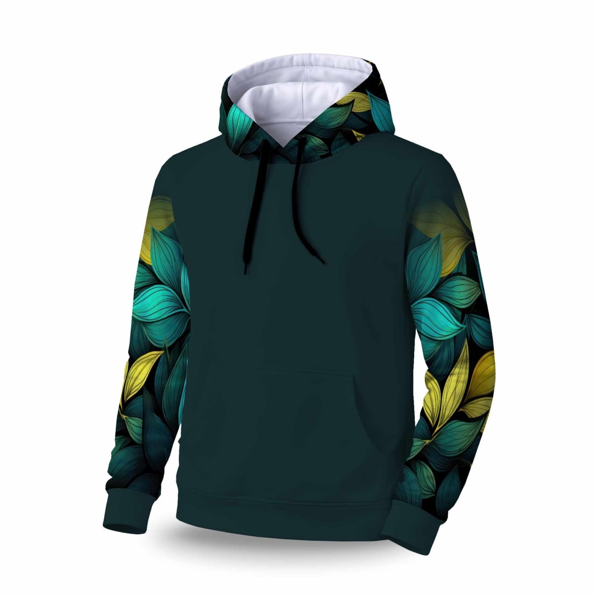 C1SPHSMLQUMSEI Potent Aroma Sleeve Pullover Hoodie - Stylish Apparel - Small