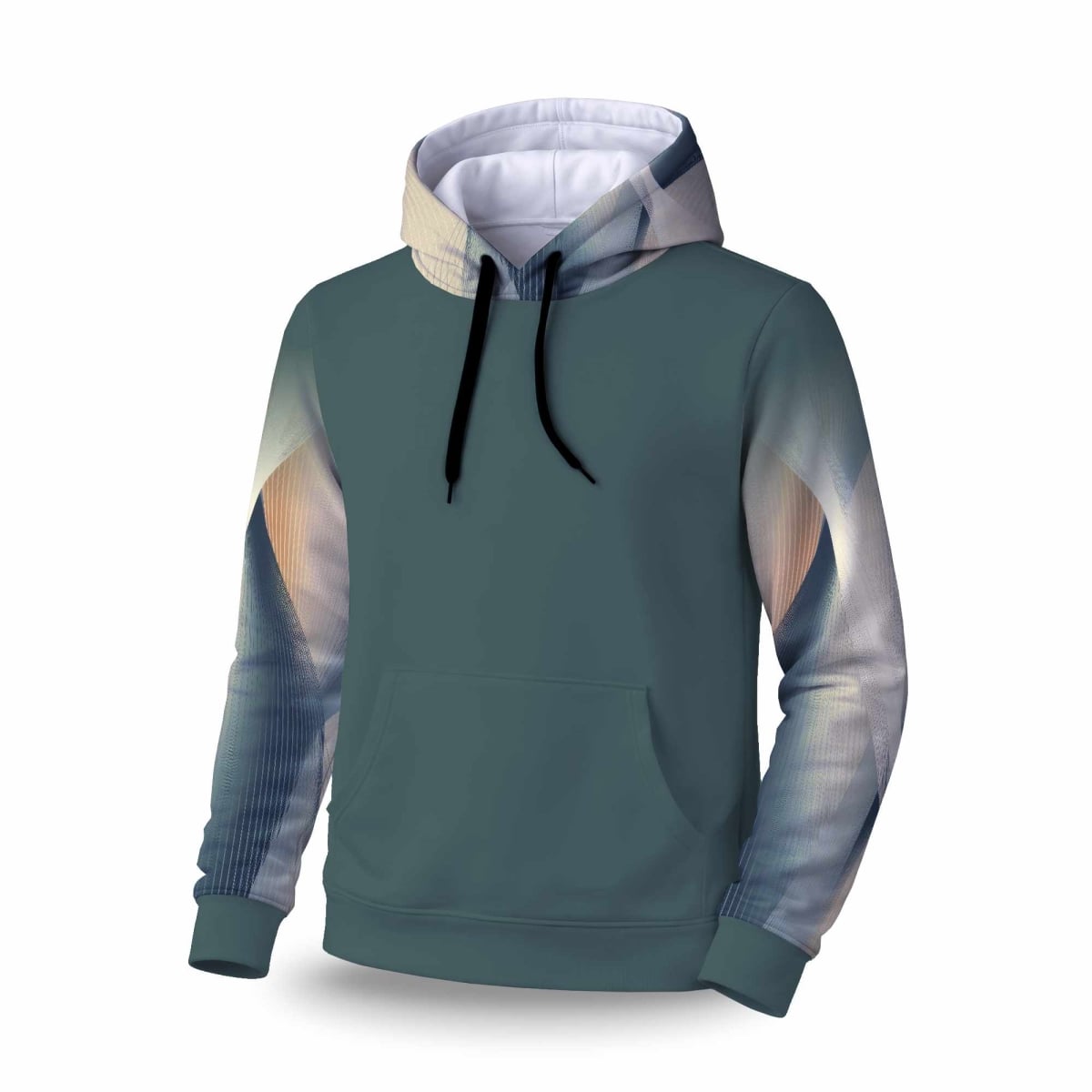 C1SPHXLGXPJ20H Heavenly Threads Sleeve Pullover Hoodie - Stylish Apparel - Extra Large