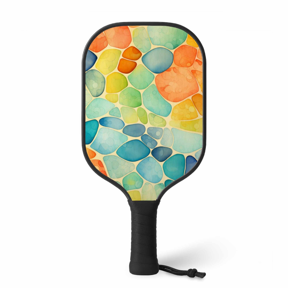 C1PCKINTECRL7K 8 x 16 in. Blobs Casual Pickleball Paddle Set - Sport Accessory Kit
