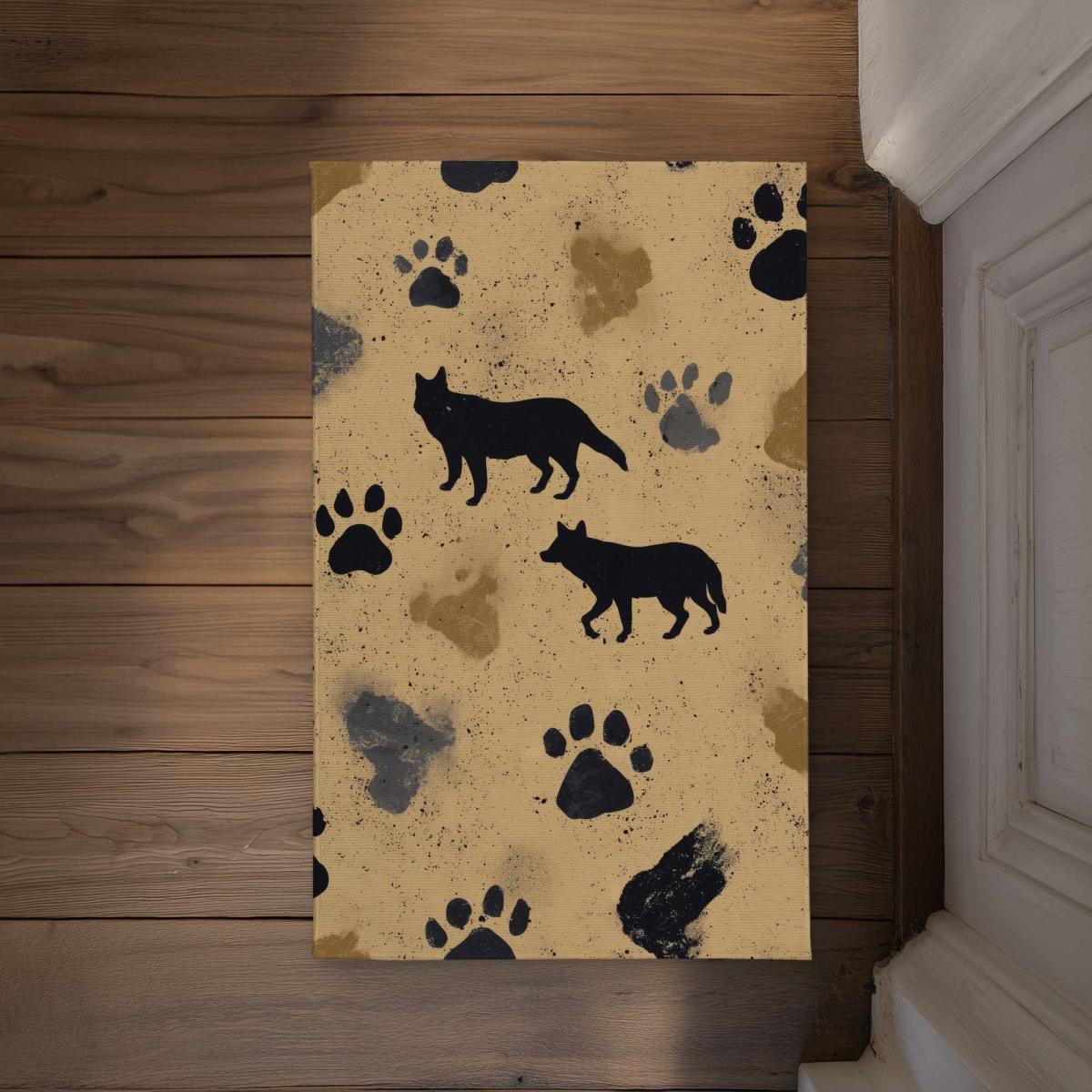 CODM2134C7PRRM 21 x 34 in. Wild-Tracks Echo Indoor & Outdoor Door Mat - Home Decor